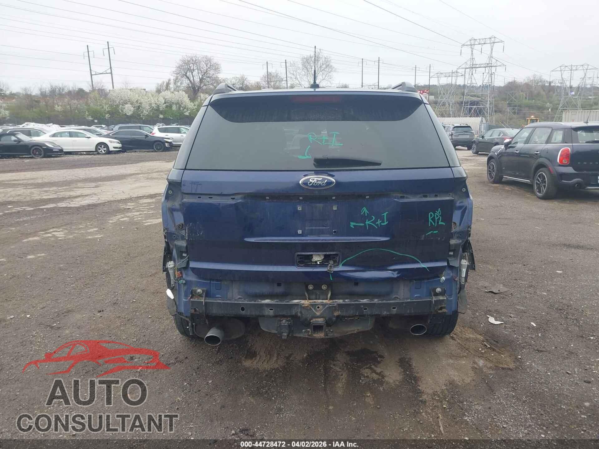 FORD EXPLORER 2011 - 1FMHK8D80BGA75489