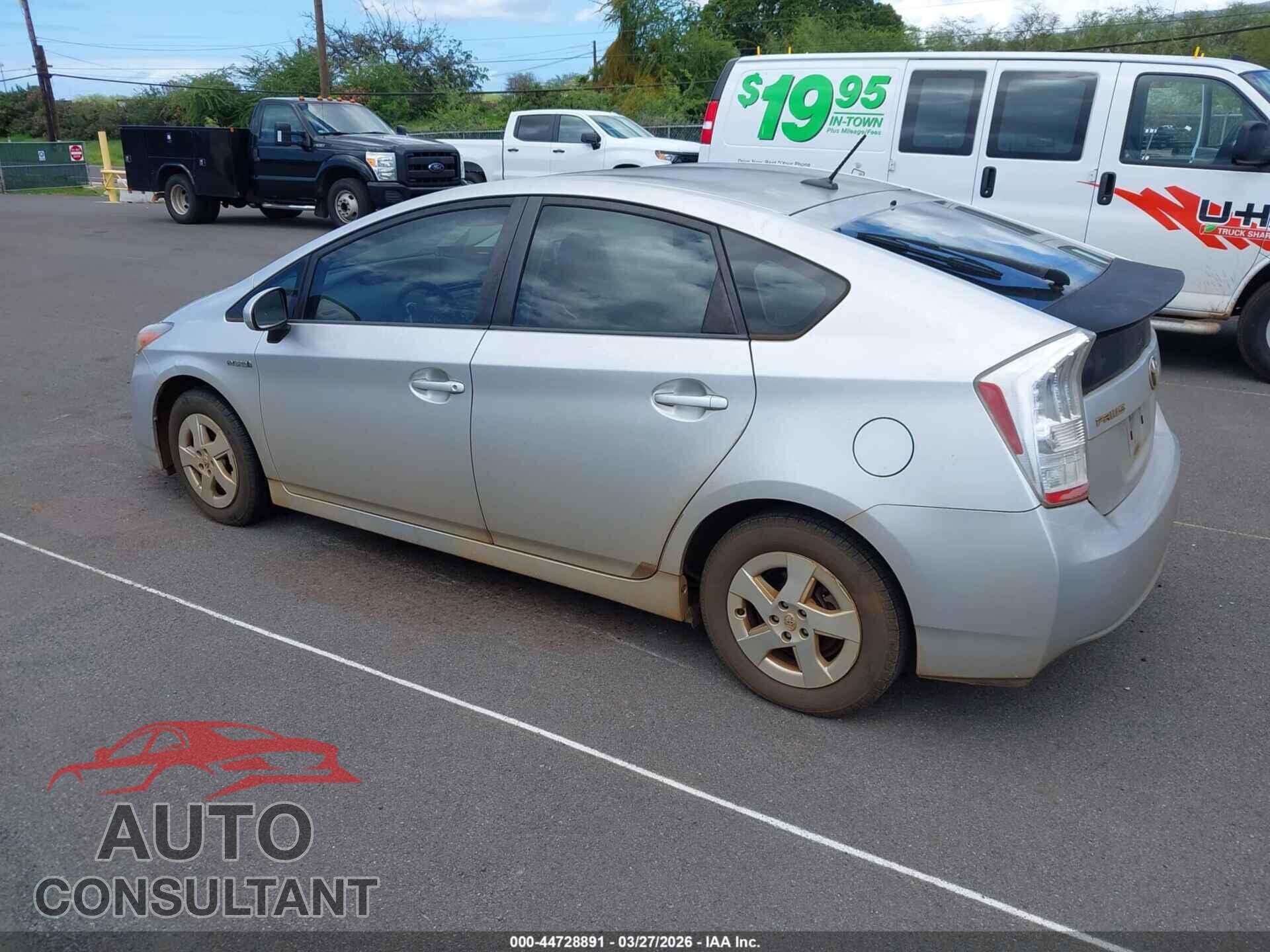 TOYOTA PRIUS 2011 - JTDKN3DU7B0284321