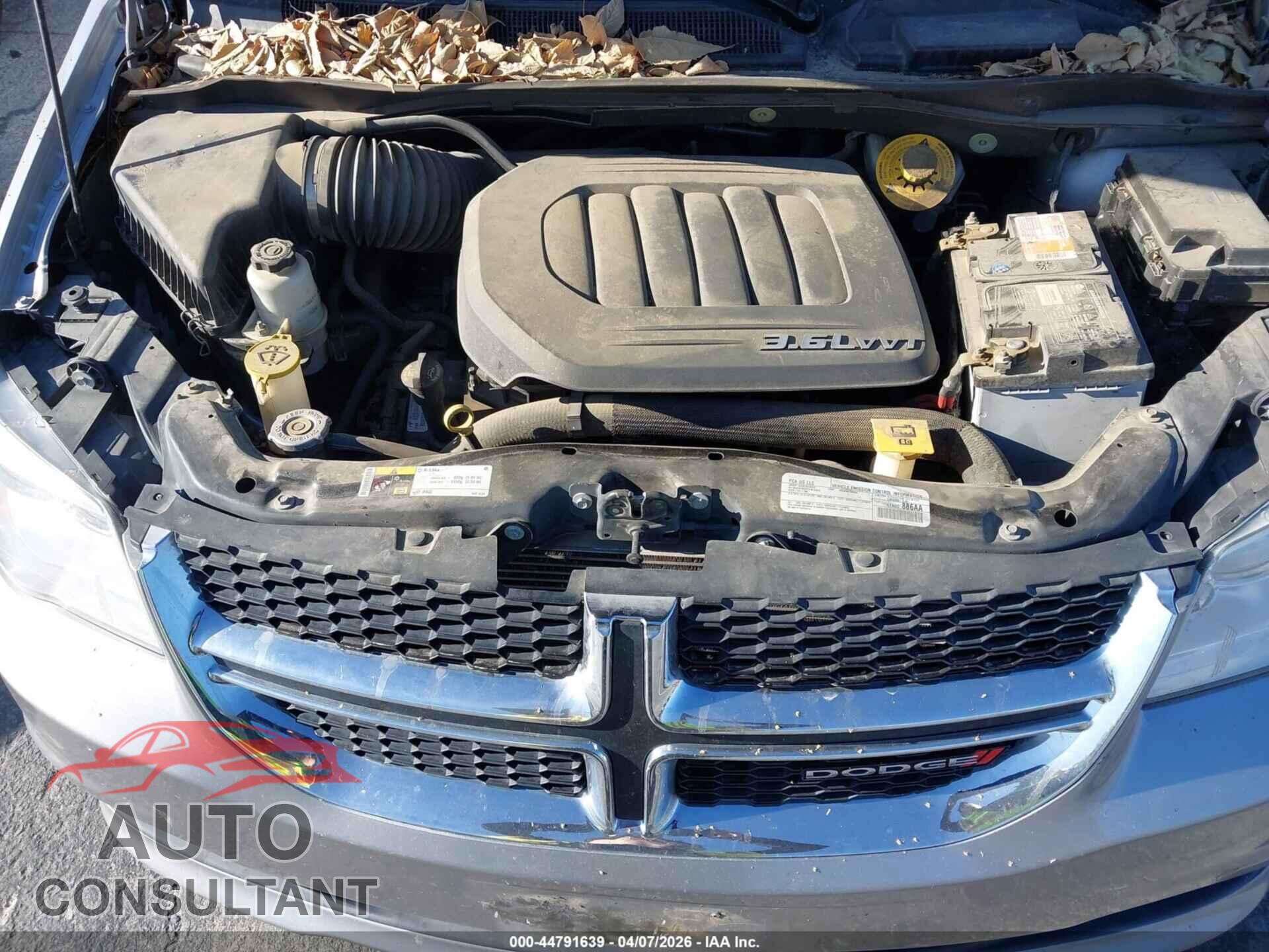 DODGE GRAND CARAVAN 2017 - 2C4RDGCG5HR801148