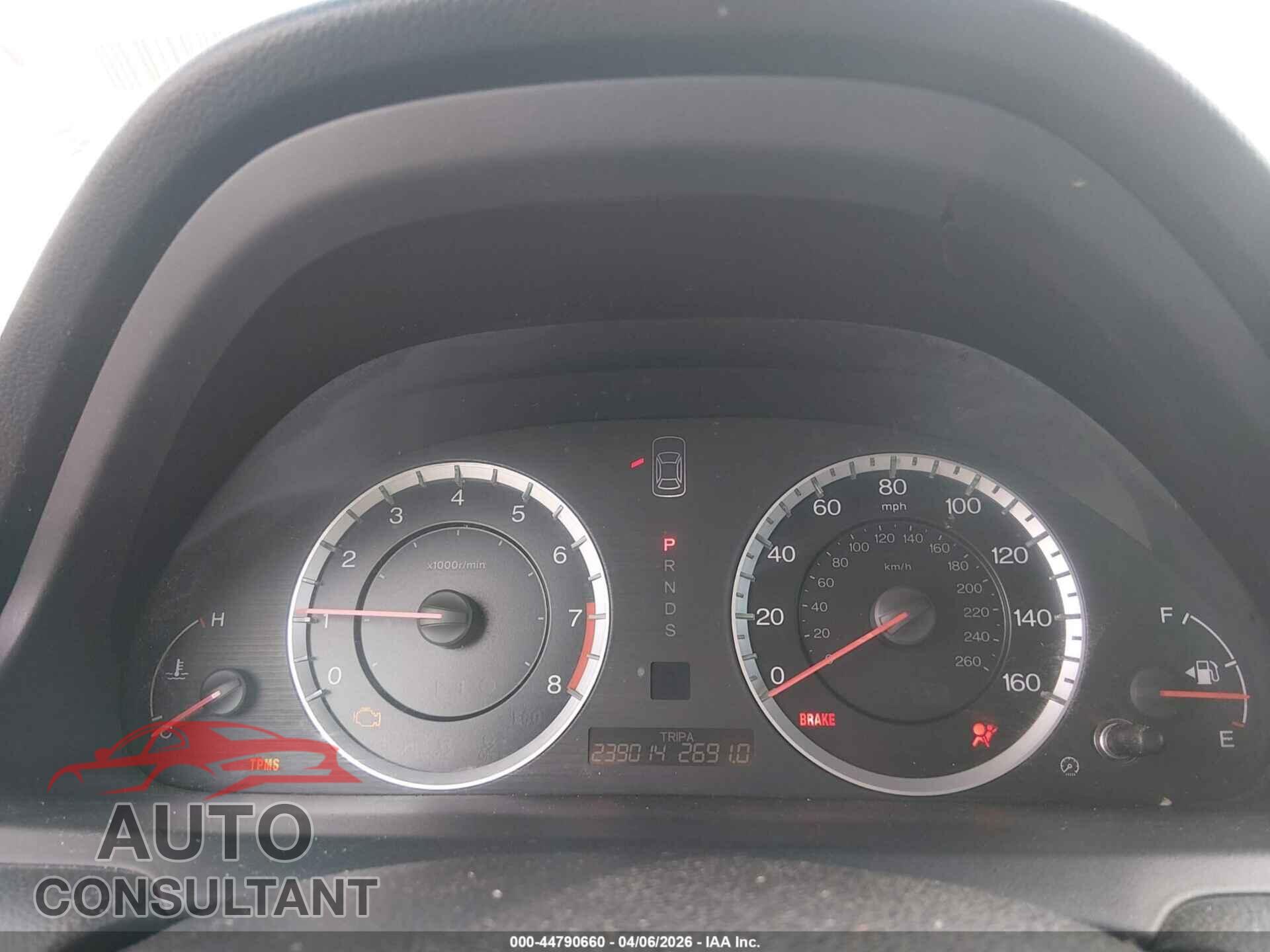 HONDA ACCORD 2012 - 1HGCS2B87CA000924