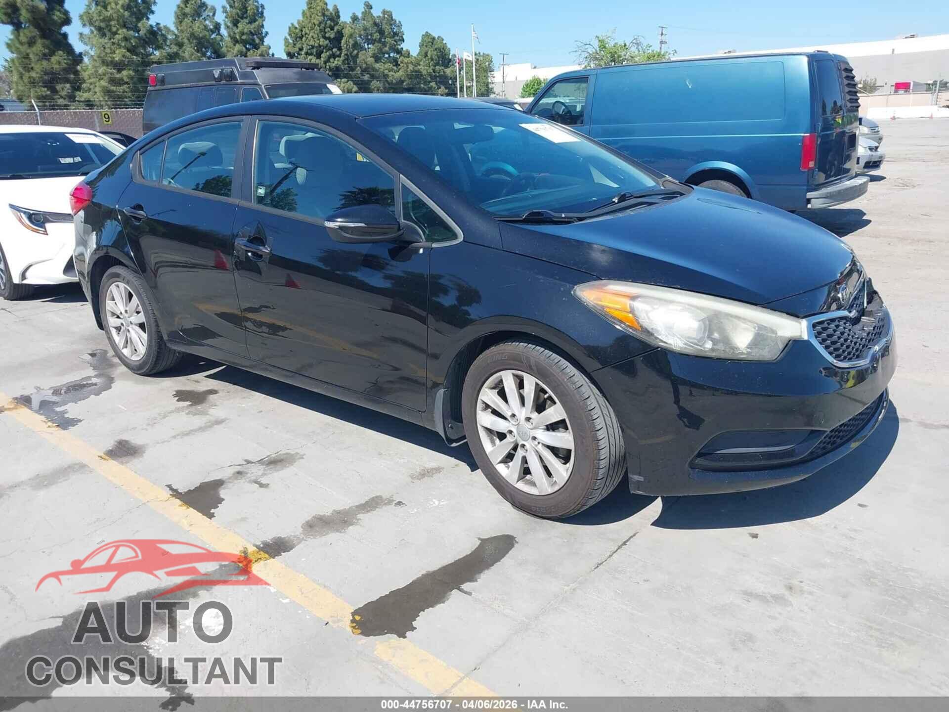 KIA FORTE 2014 - KNAFX4A68E5078534