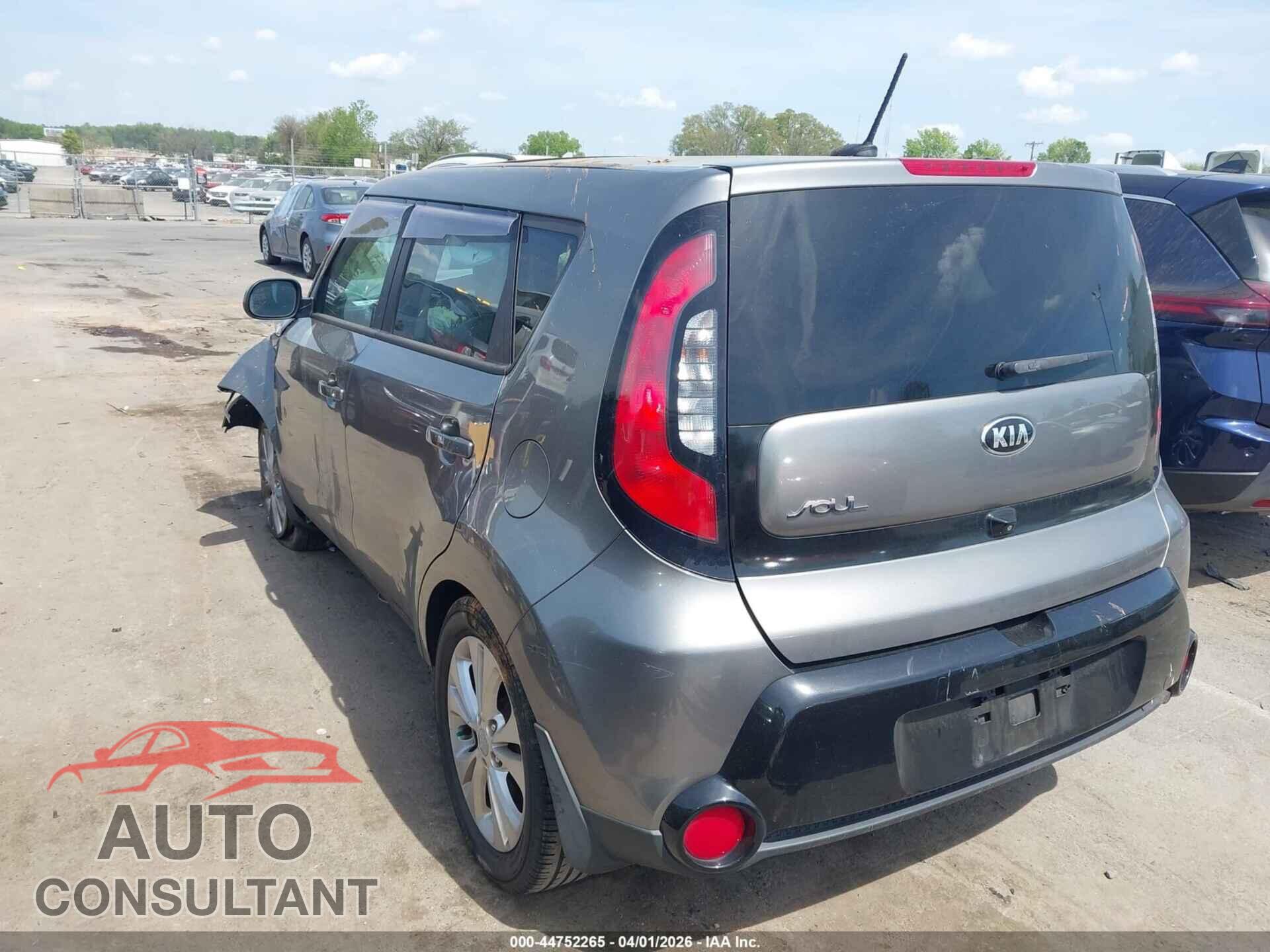 KIA SOUL 2016 - KNDJP3A55G7243056