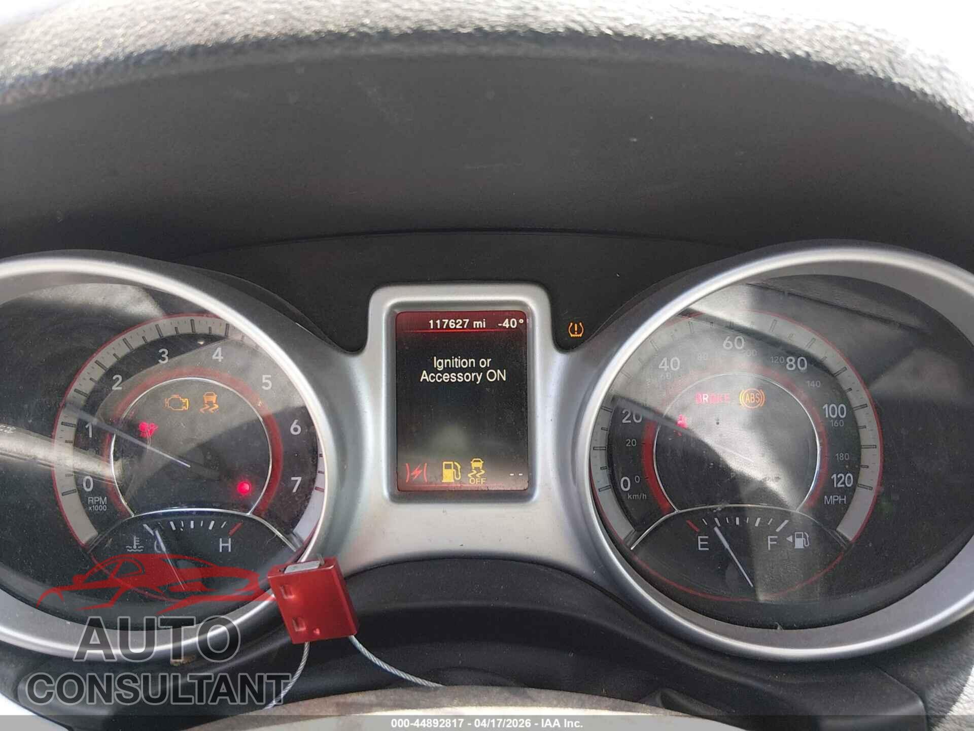 DODGE JOURNEY 2017 - 3C4PDCAB9HT600003