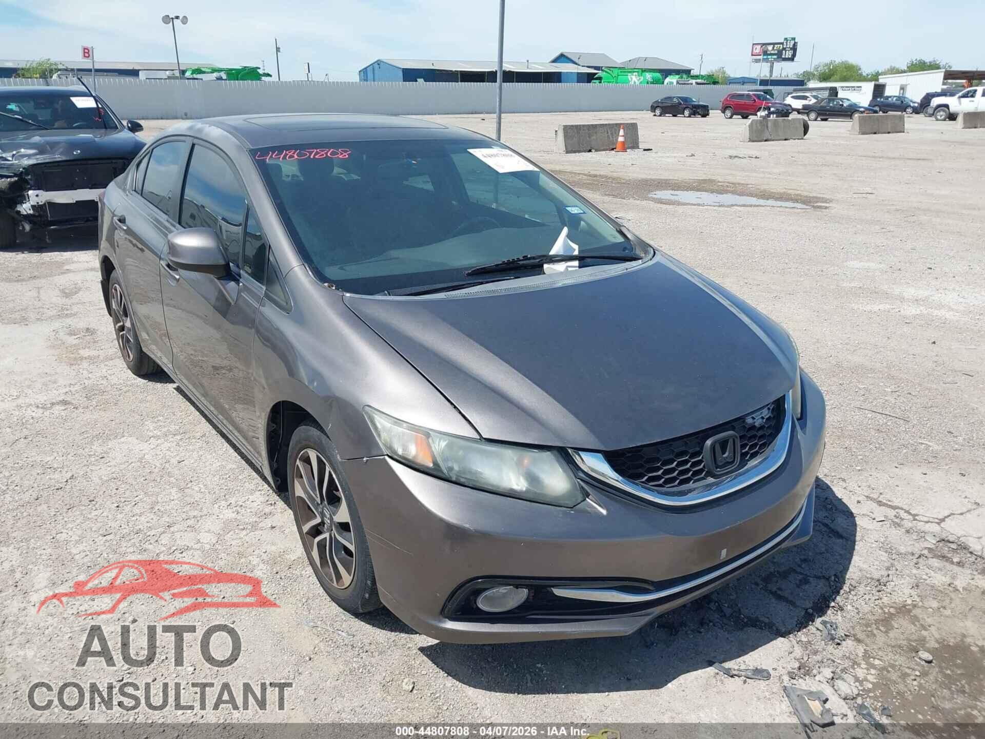 HONDA CIVIC 2013 - 2HGFB2F96DH549470