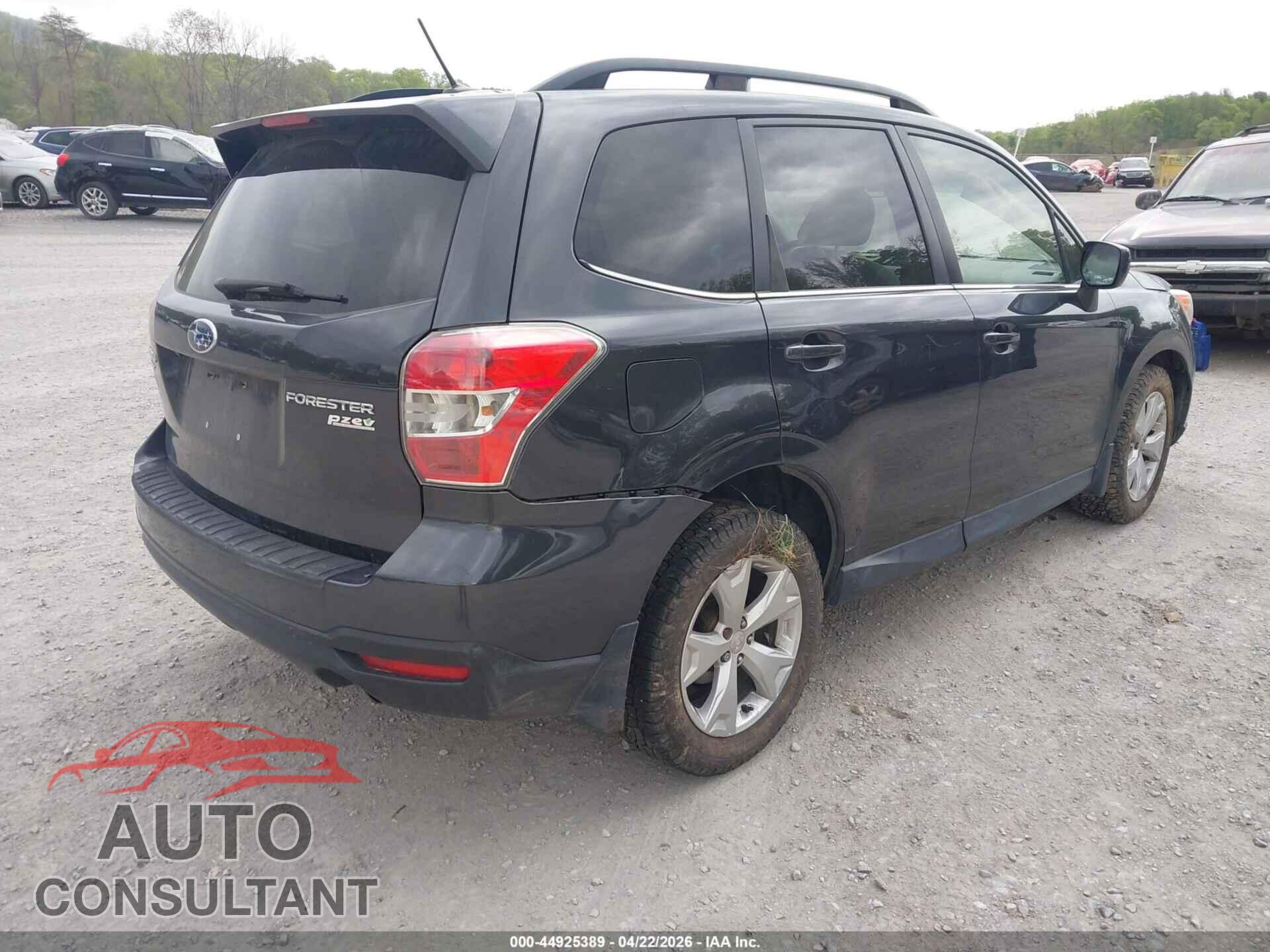 SUBARU FORESTER 2015 - JF2SJARC1FH500091