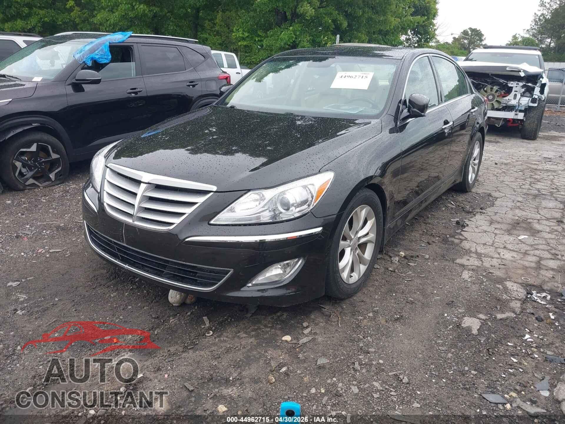 HYUNDAI GENESIS 2013 - KMHGC4DD3DU250286