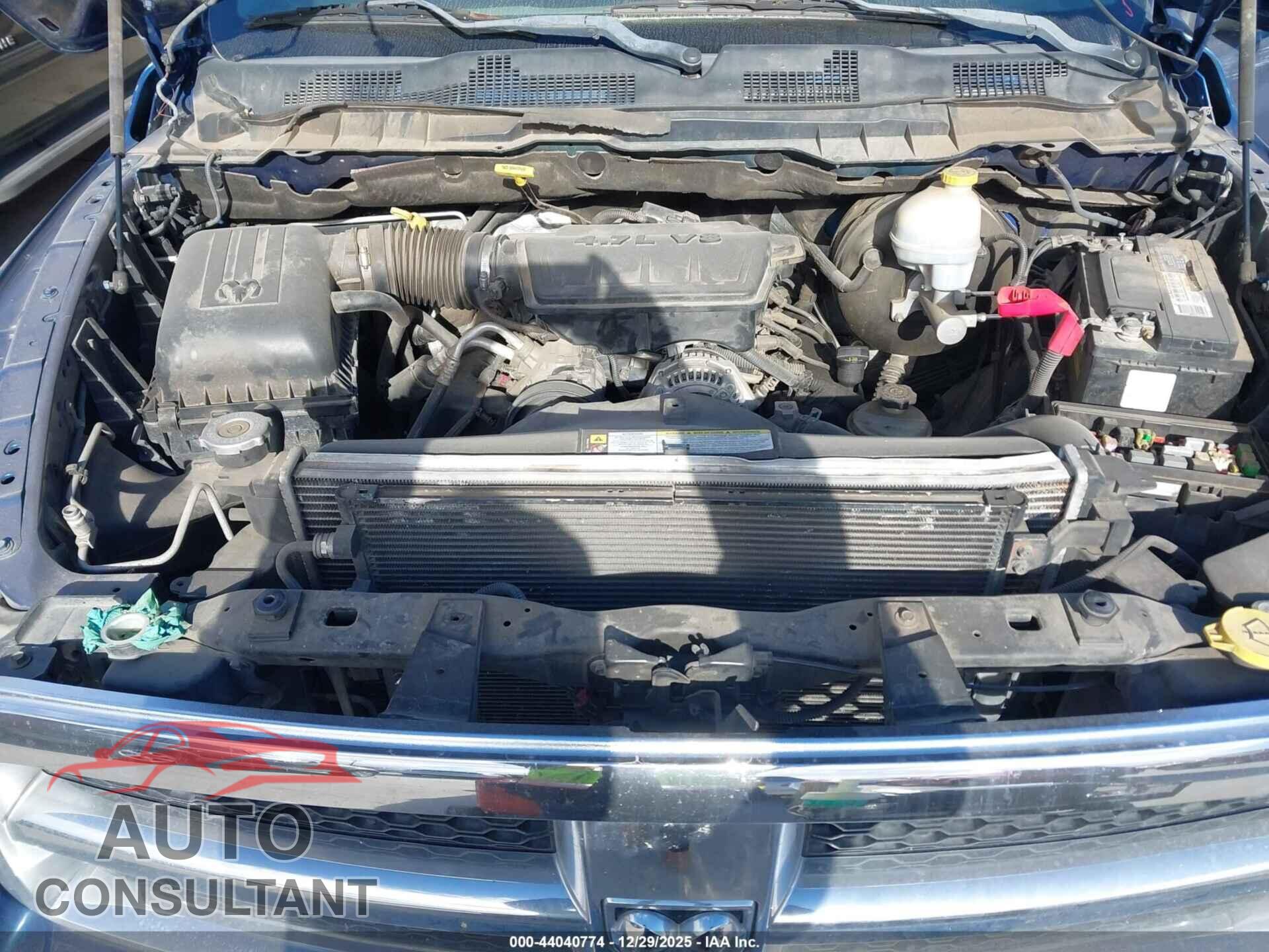 DODGE RAM 1500 2009 - 1D3HB13P79S756624