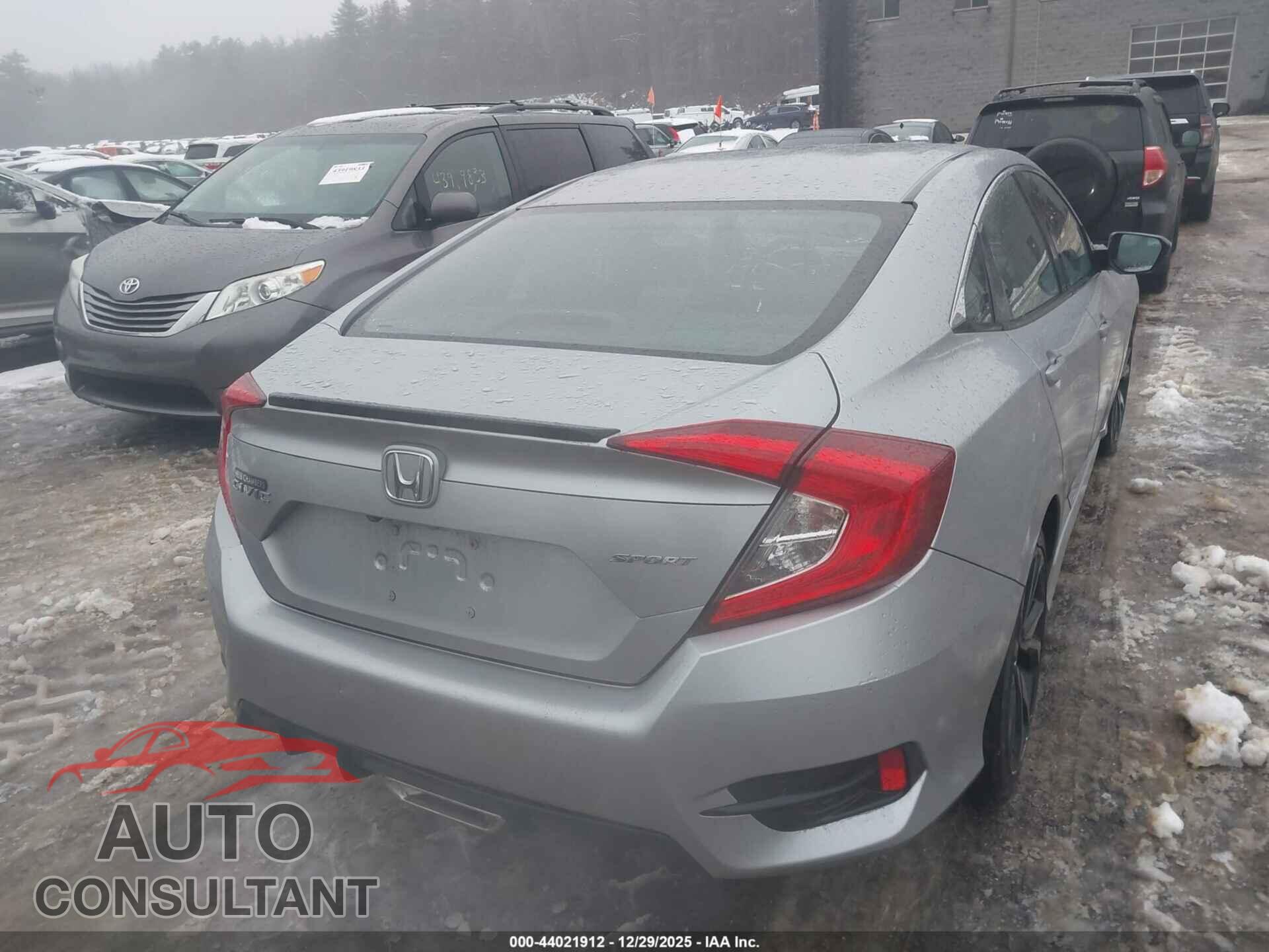 HONDA CIVIC 2019 - 2HGFC2F89KH542269