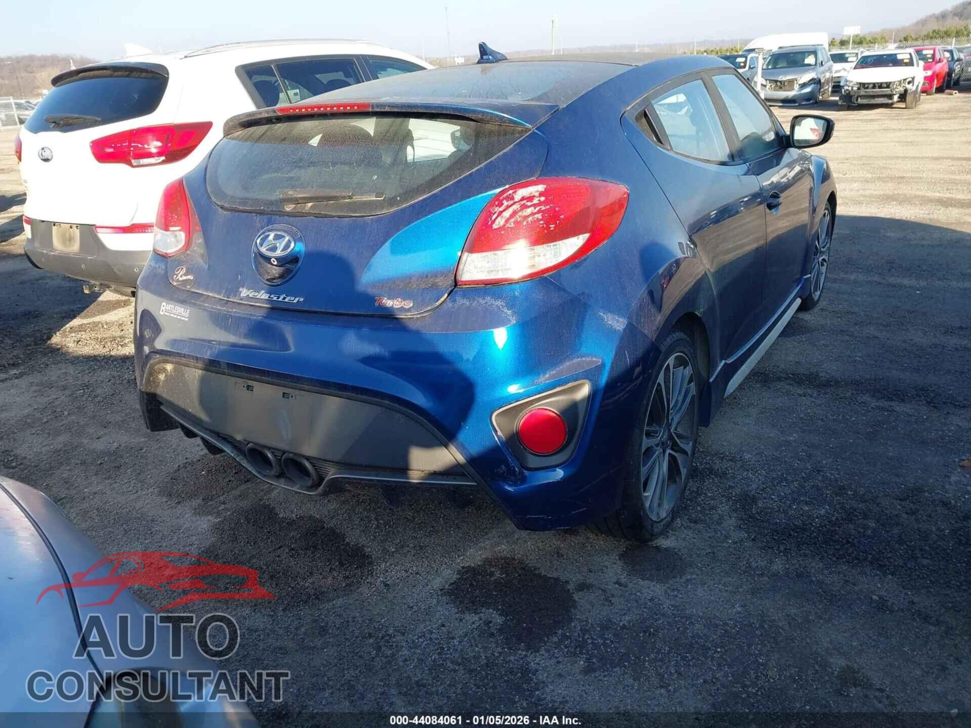HYUNDAI VELOSTER 2017 - KMHTC6AEXHU314661