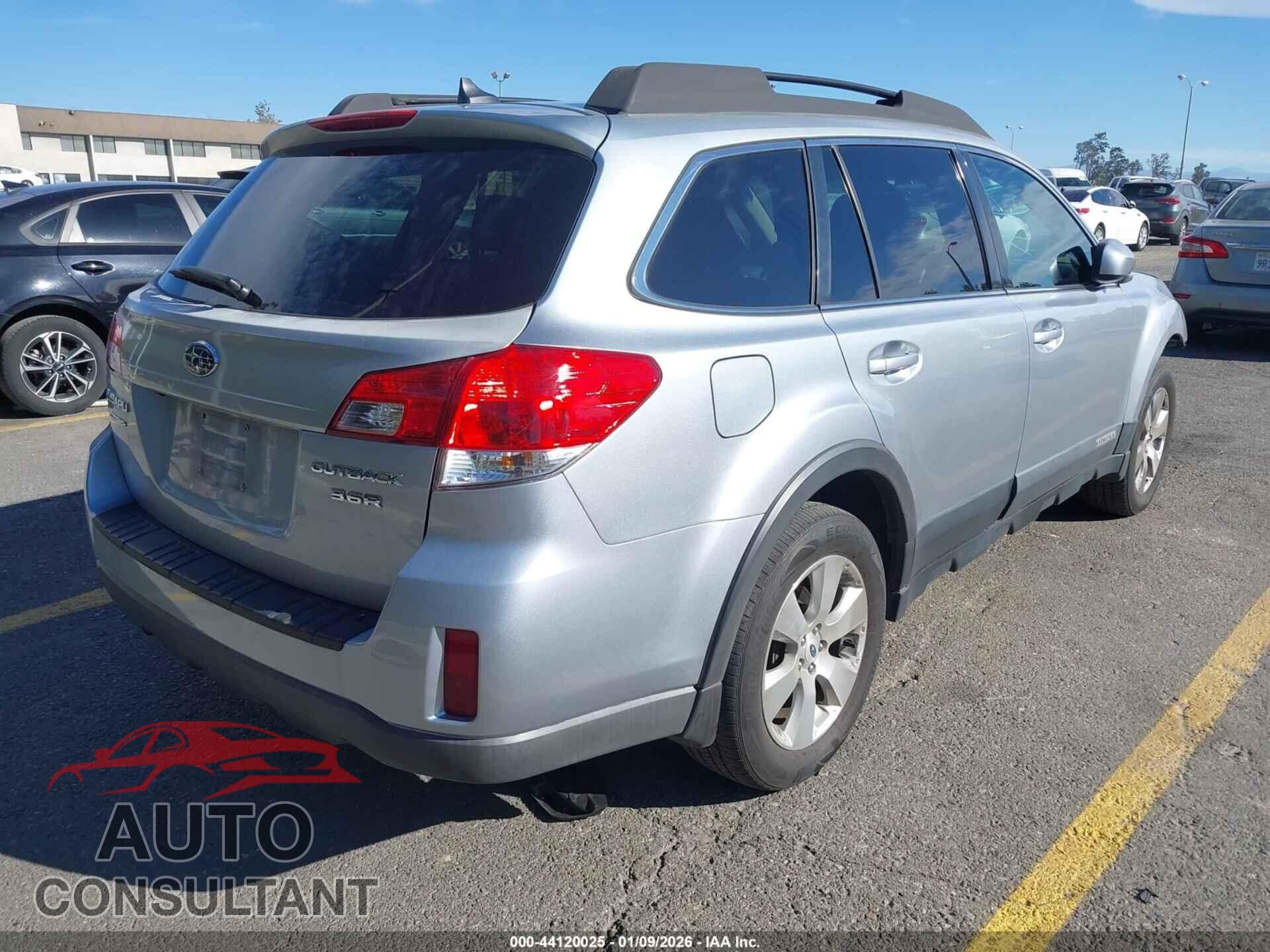 SUBARU OUTBACK 2012 - 4S4BRDLC6C2280085