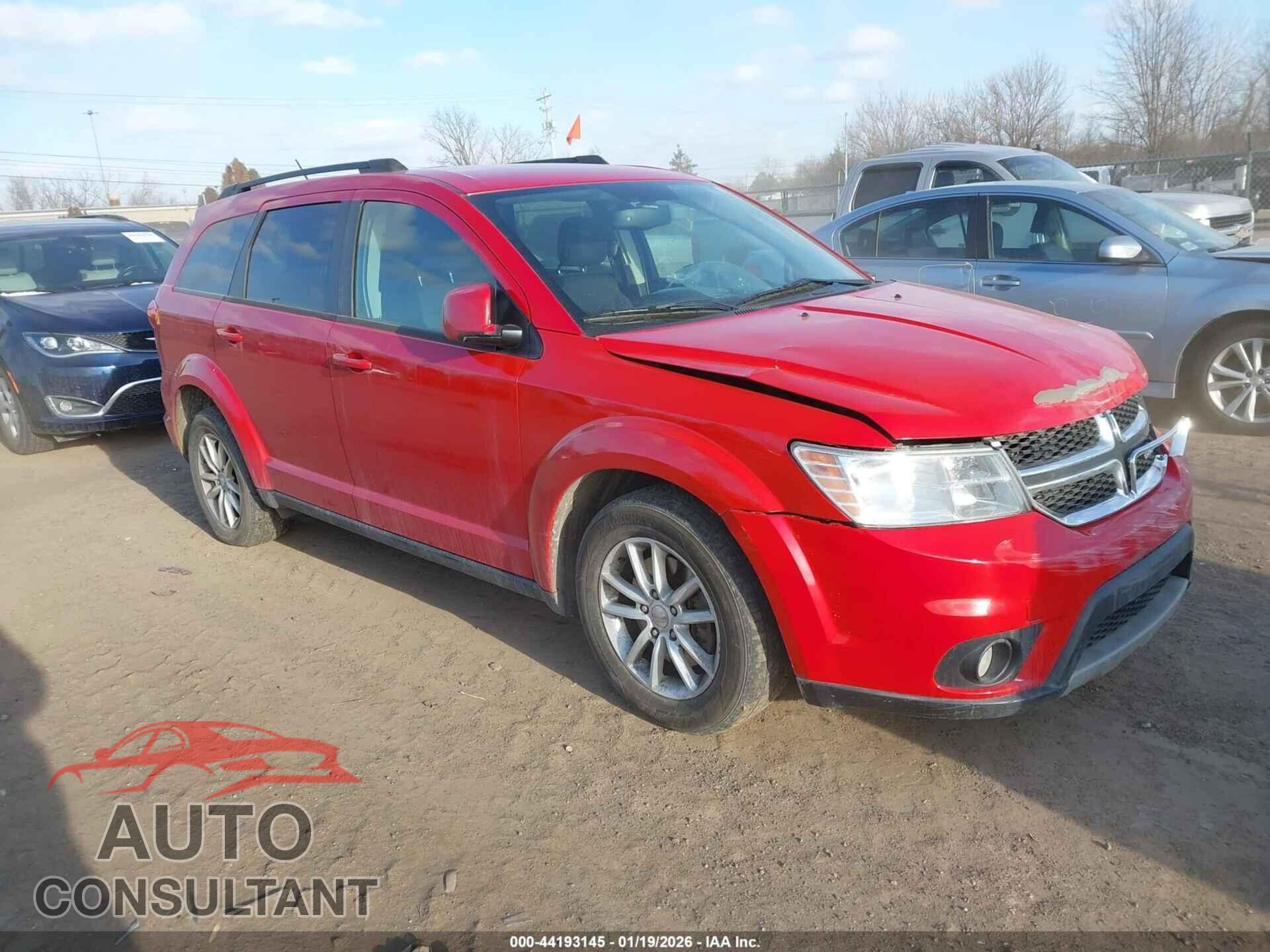 DODGE JOURNEY 2013 - 3C4PDCBB1DT510160