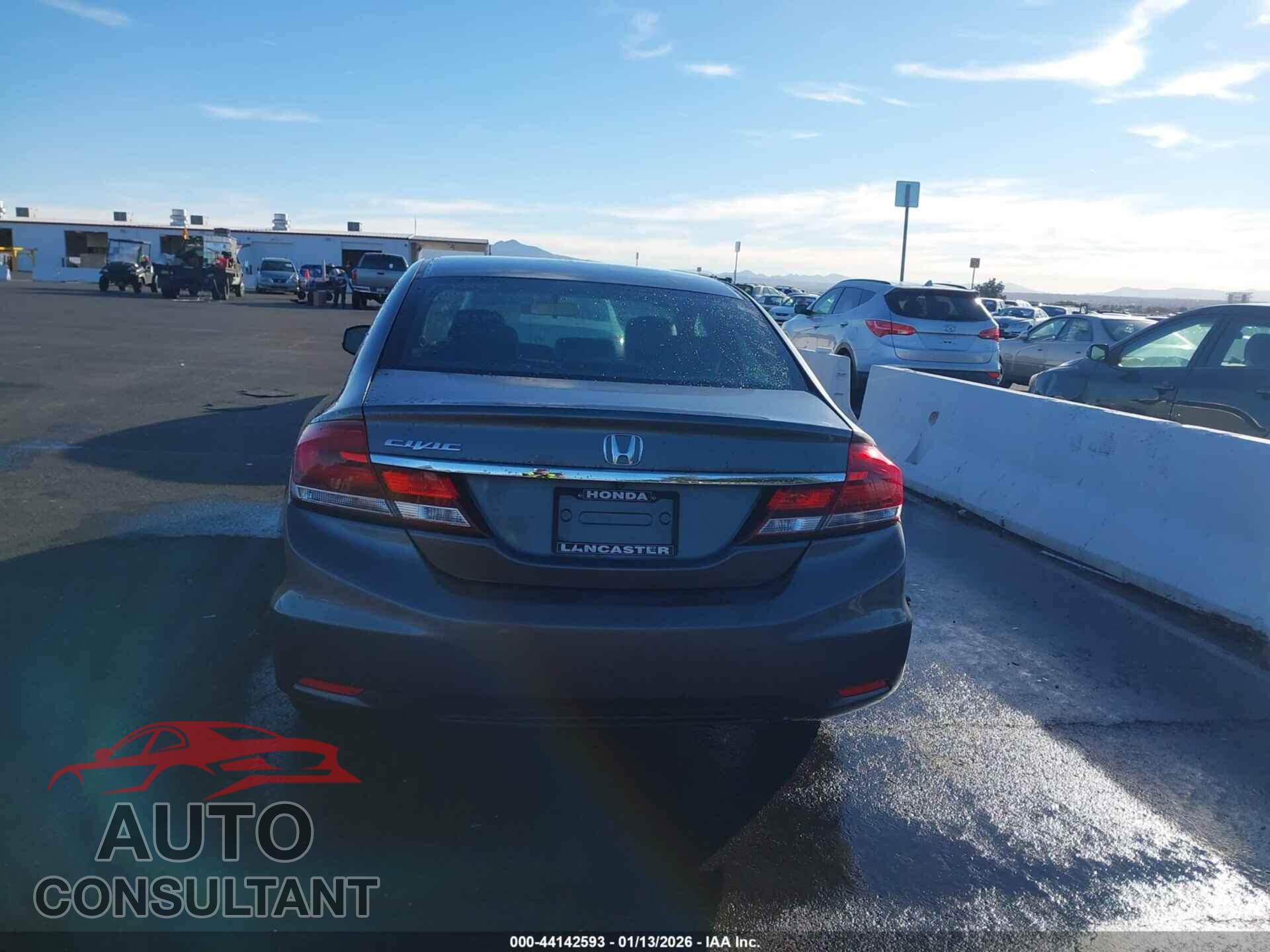 HONDA CIVIC 2013 - 19XFB2F93DE207985