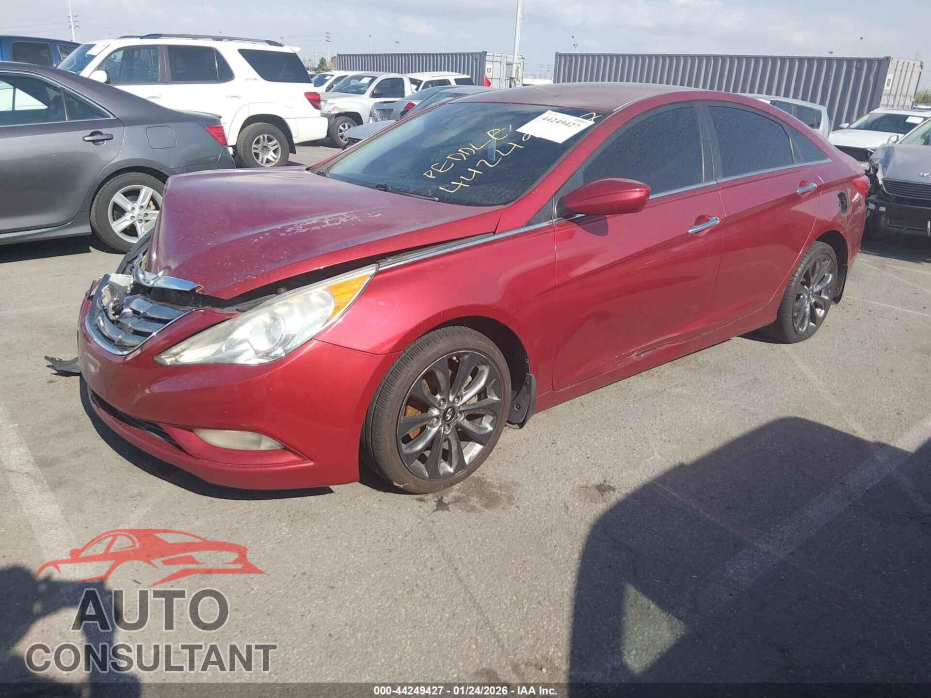 HYUNDAI SONATA 2012 - 5NPEC4AC2CH368328