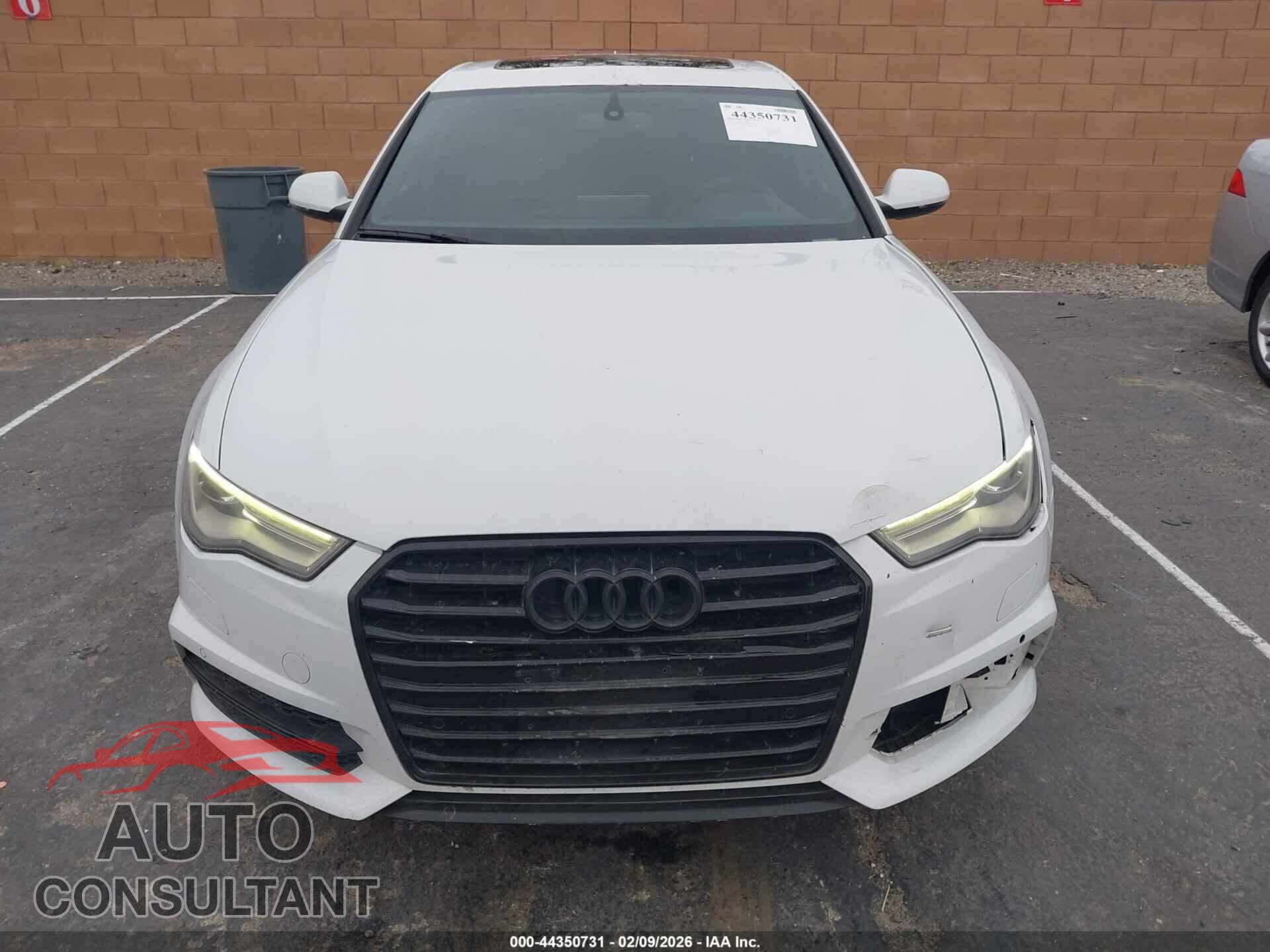 AUDI A6 2018 - WAUC8AFC3JN007524