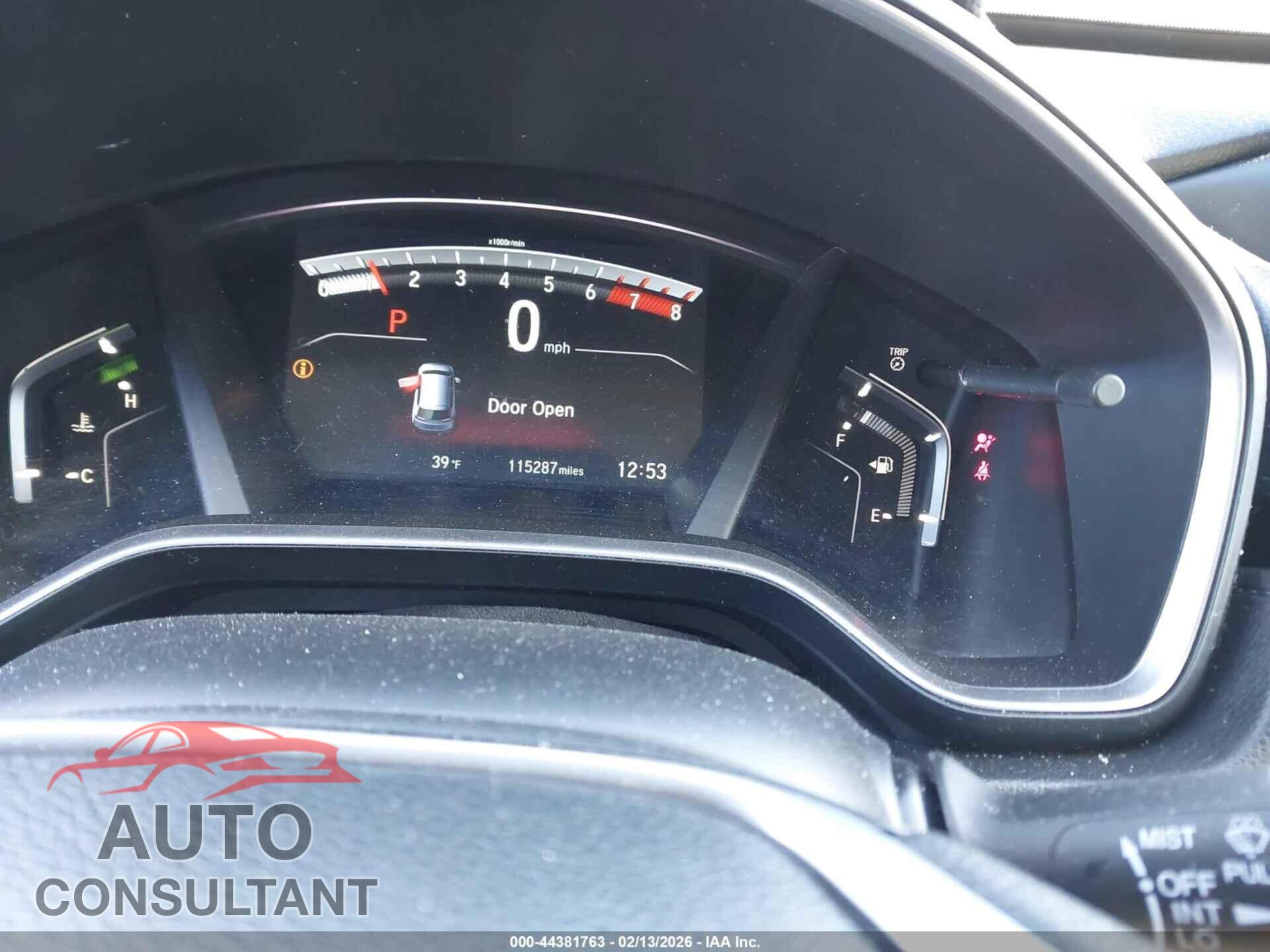 HONDA CR-V 2017 - 5J6RW2H53HL058724