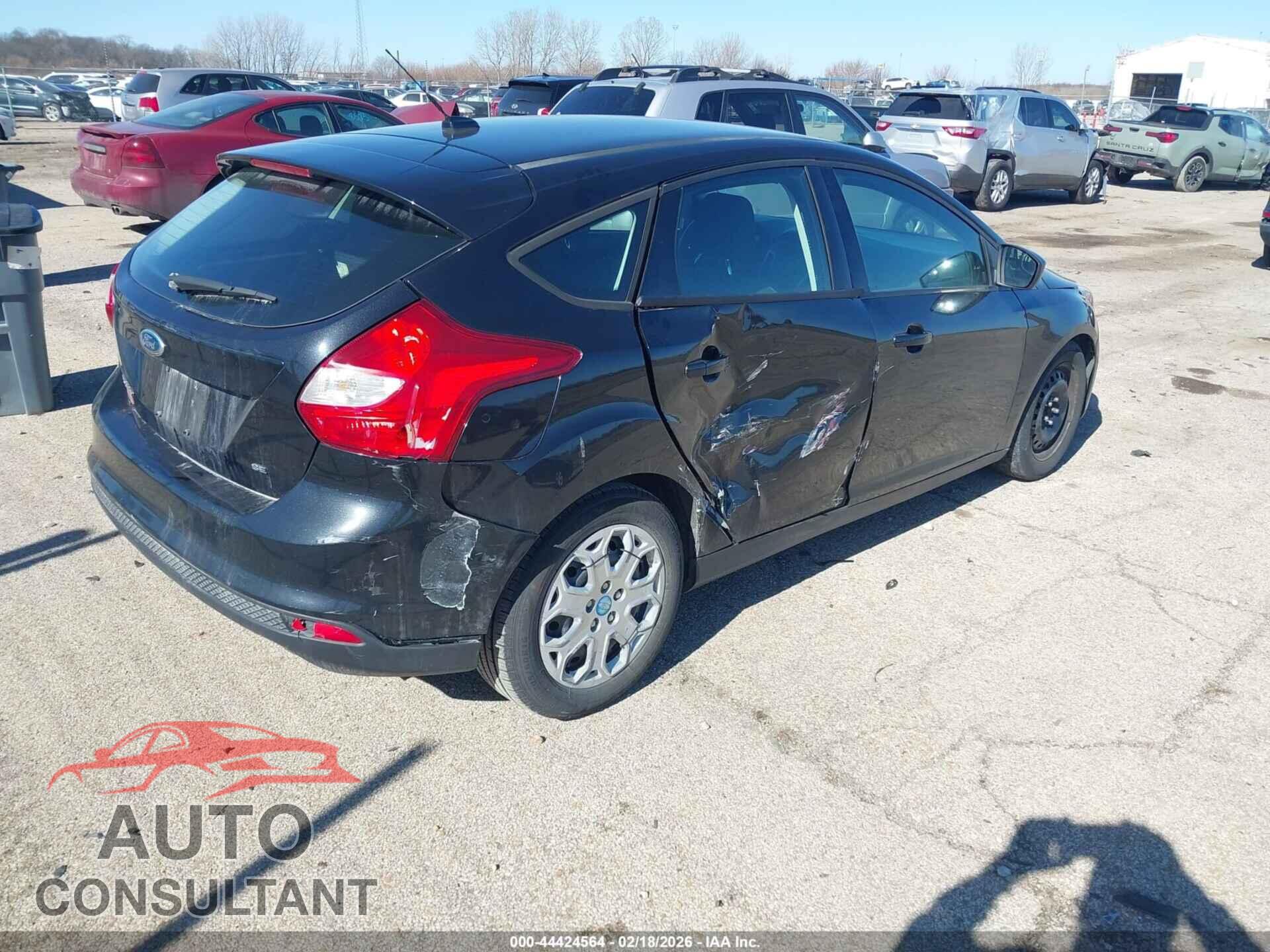 FORD FOCUS 2012 - 1FAHP3K20CL147202