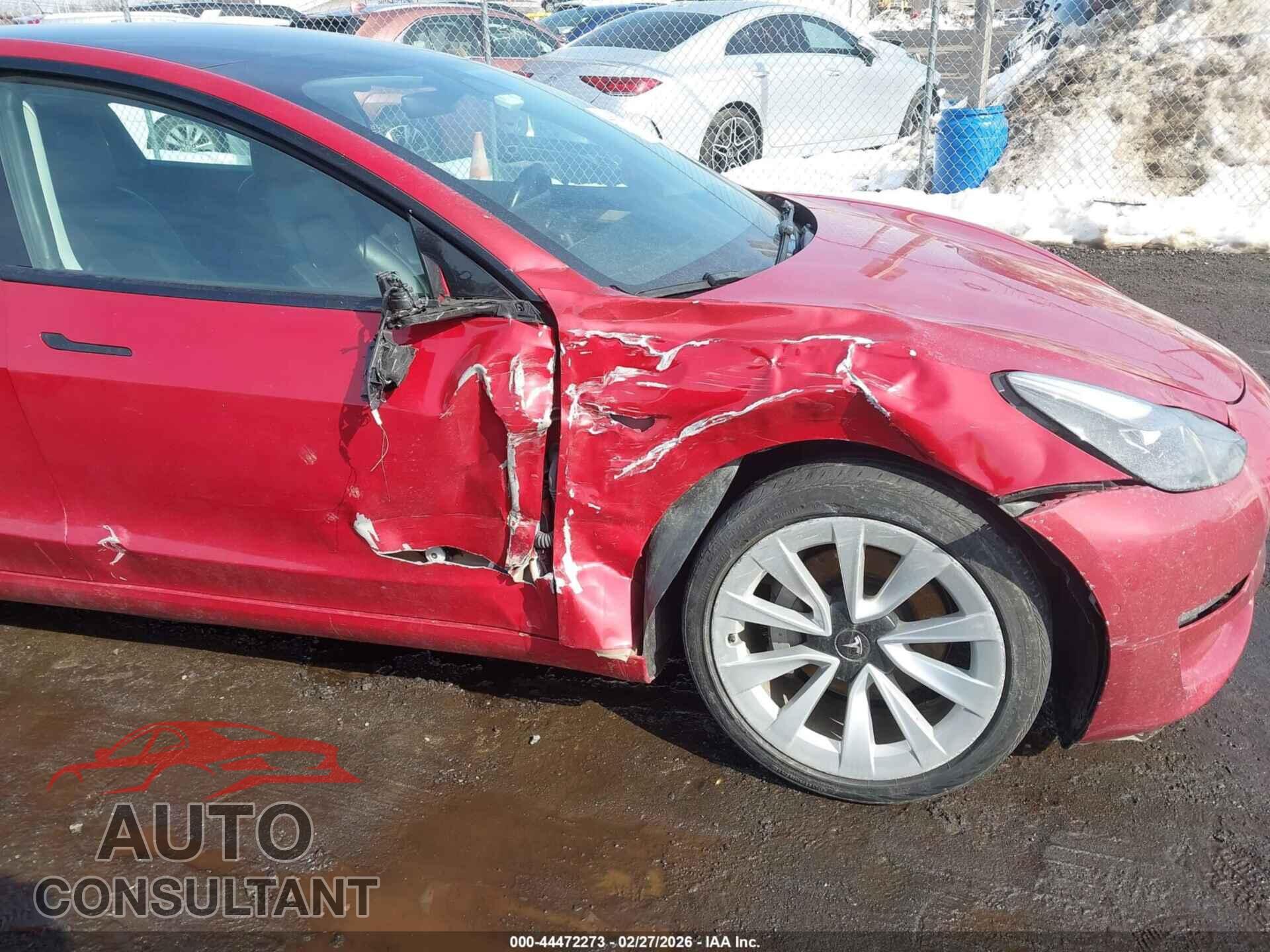 TESLA MODEL 3 2022 - 5YJ3E1EA1NF190146
