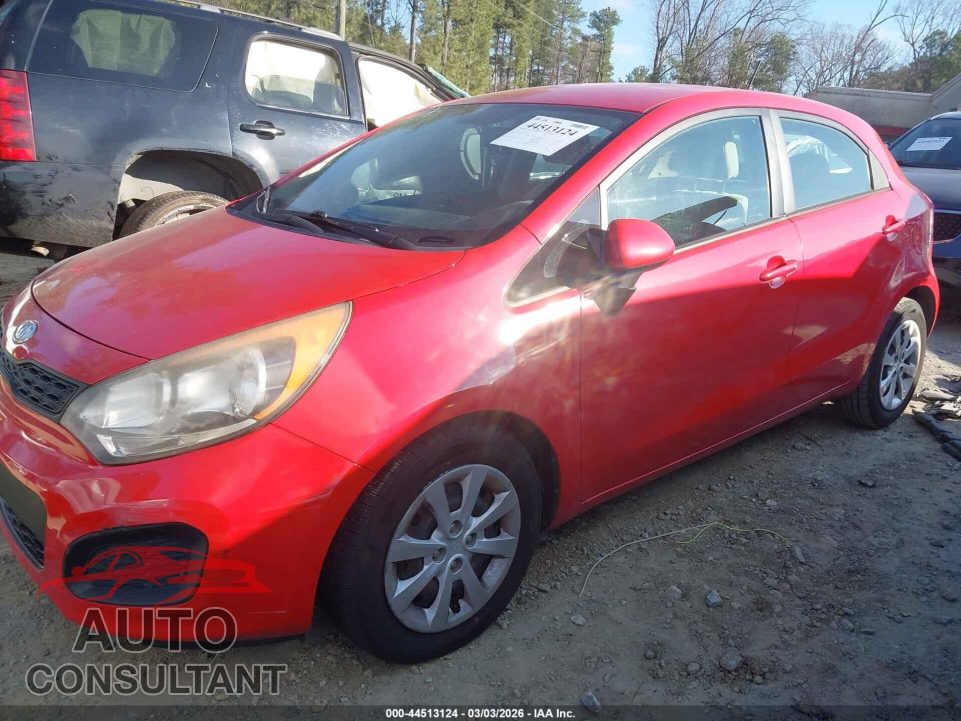 KIA RIO5 2012 - KNADM5A30C6014989