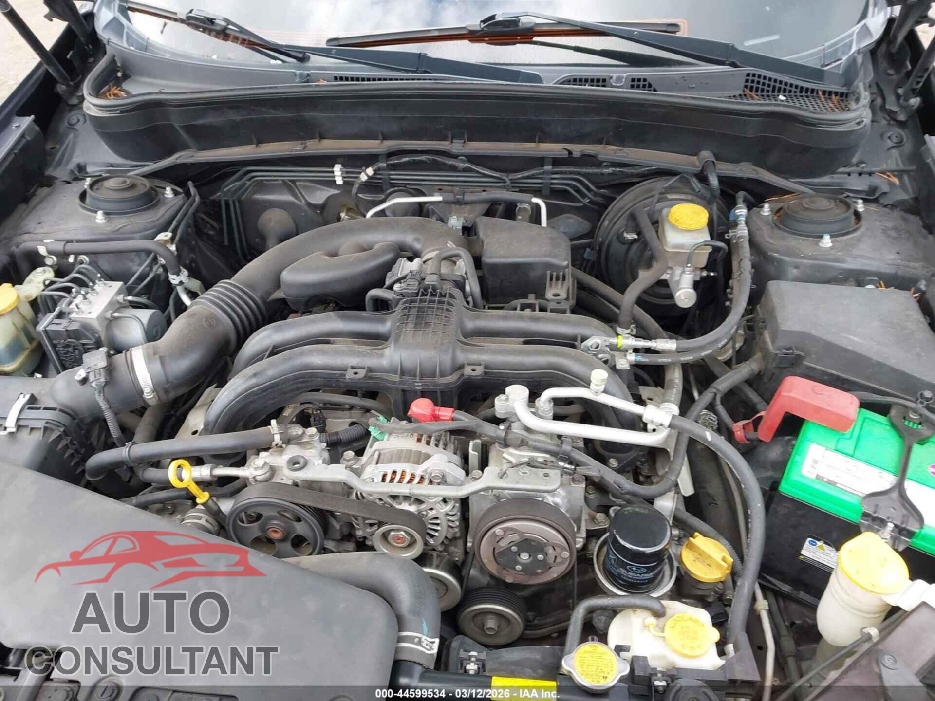 SUBARU FORESTER 2013 - JF2SHADC8DH423543