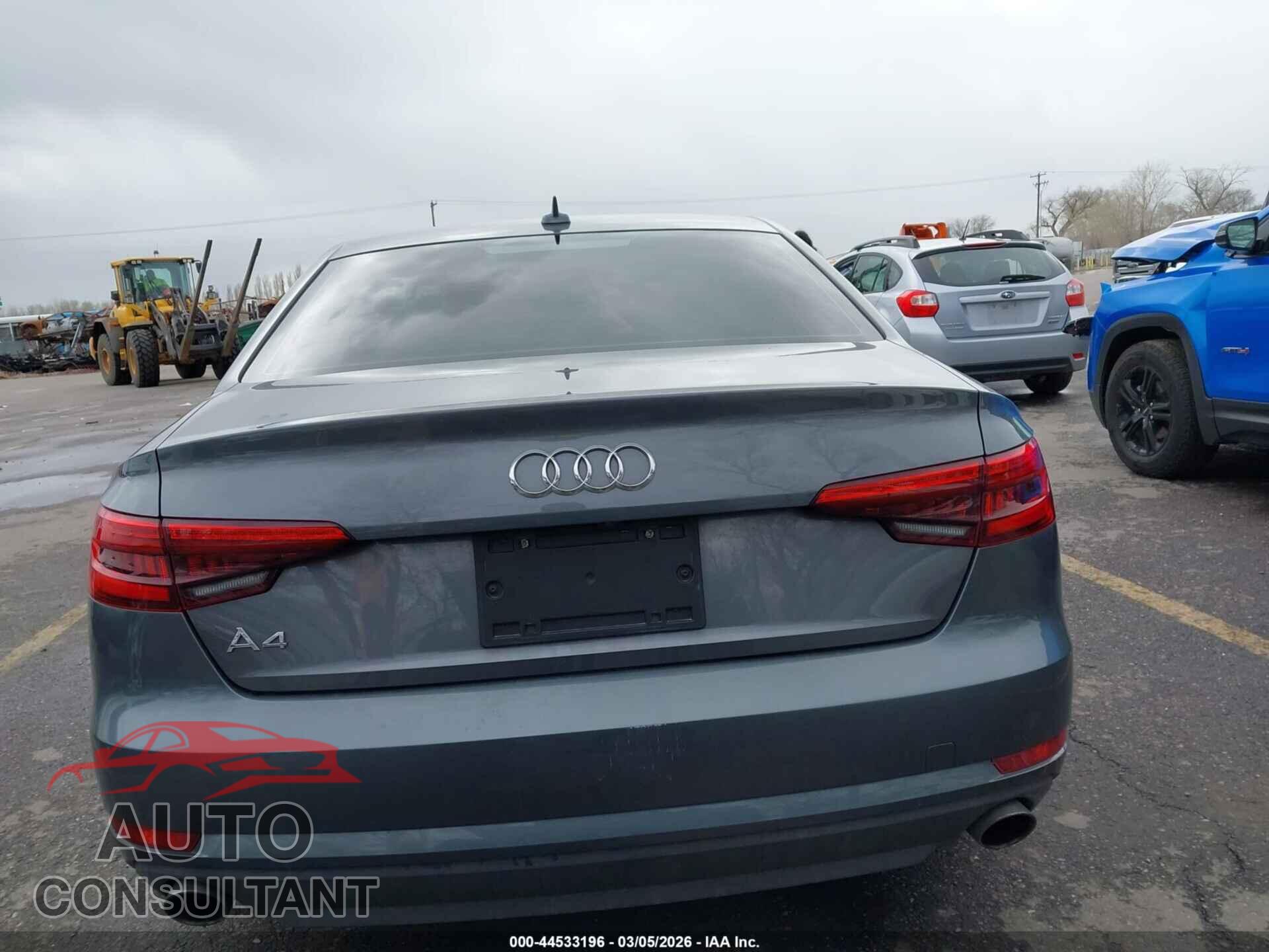 AUDI A4 2017 - WAUGNAF45HA035863