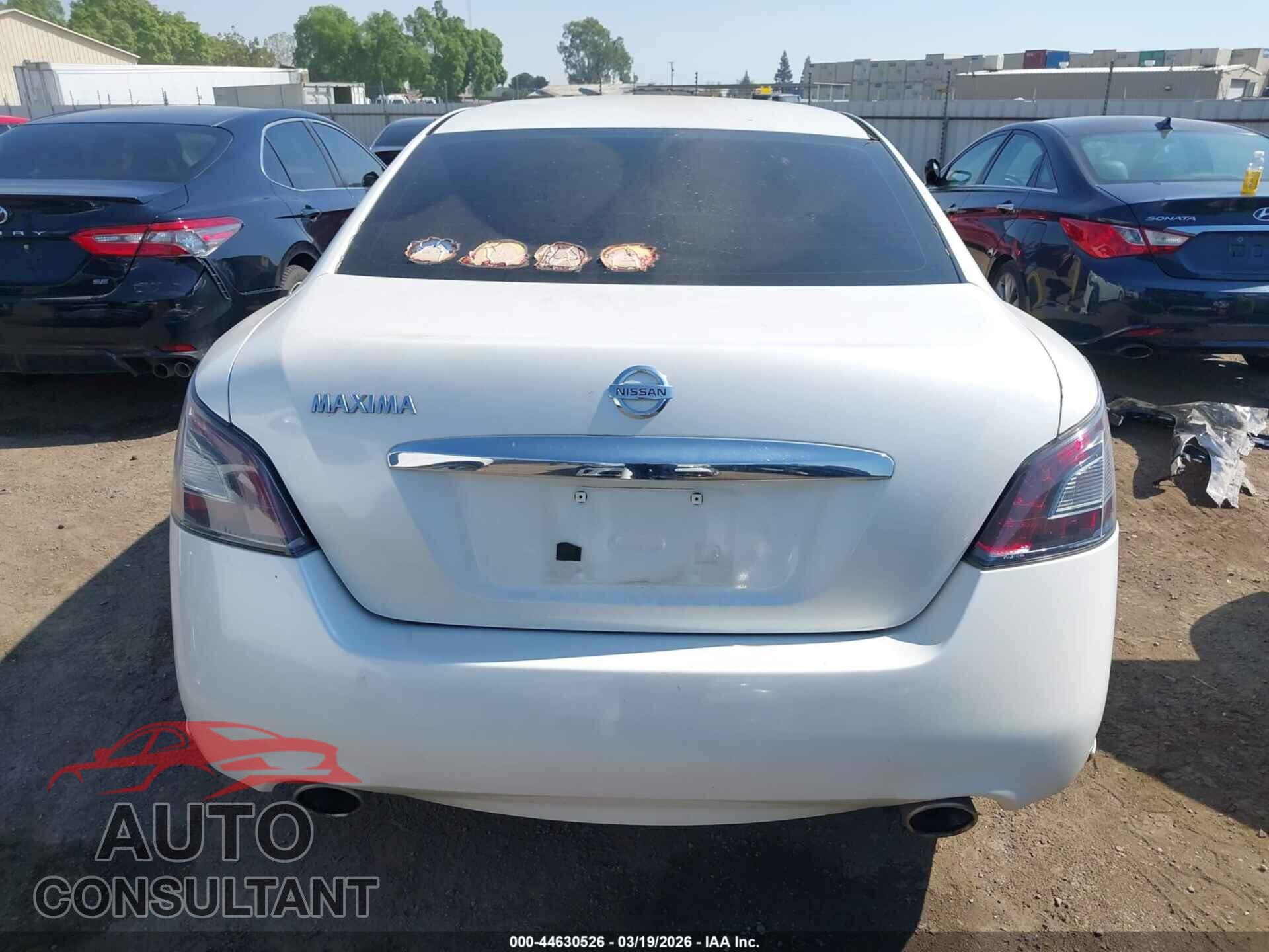 NISSAN MAXIMA 2013 - 1N4AA5AP5DC808560