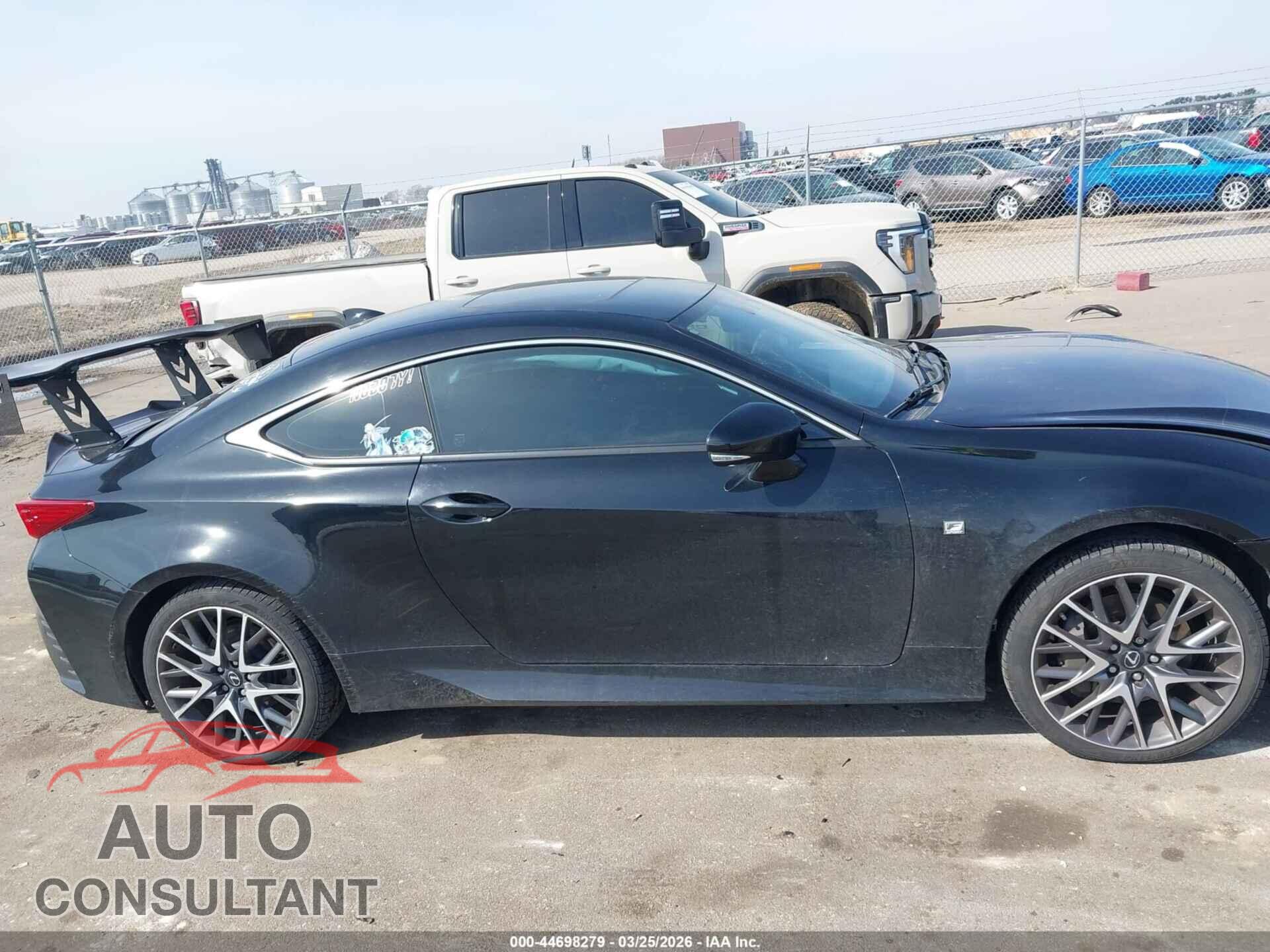 LEXUS RC 350 2015 - JTHSE5BCXF5005635