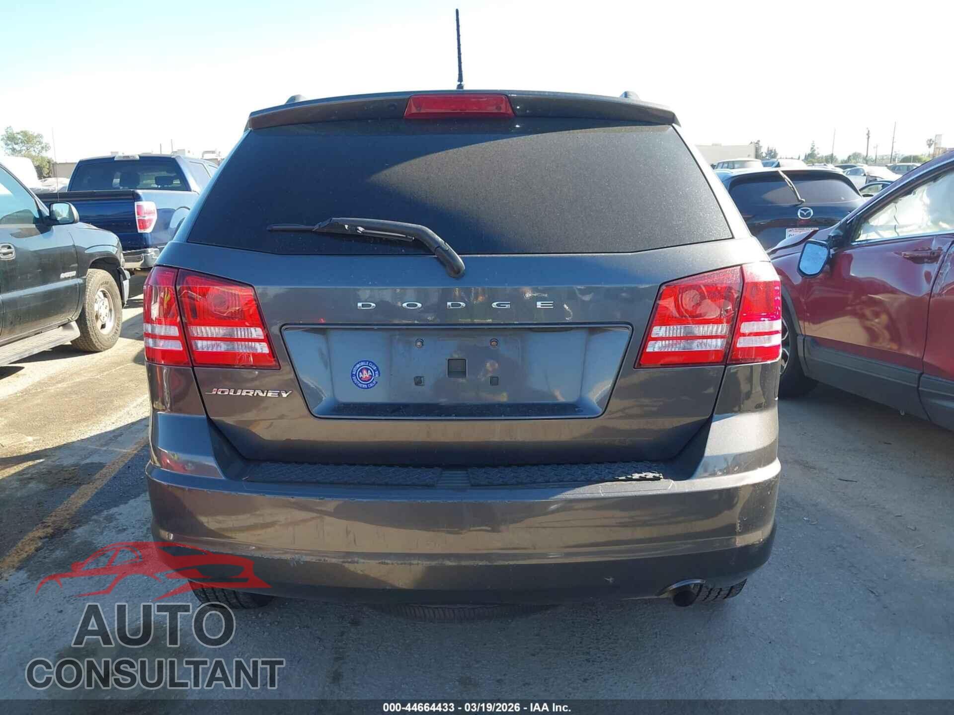 DODGE JOURNEY 2017 - 3C4PDCAB9HT504629