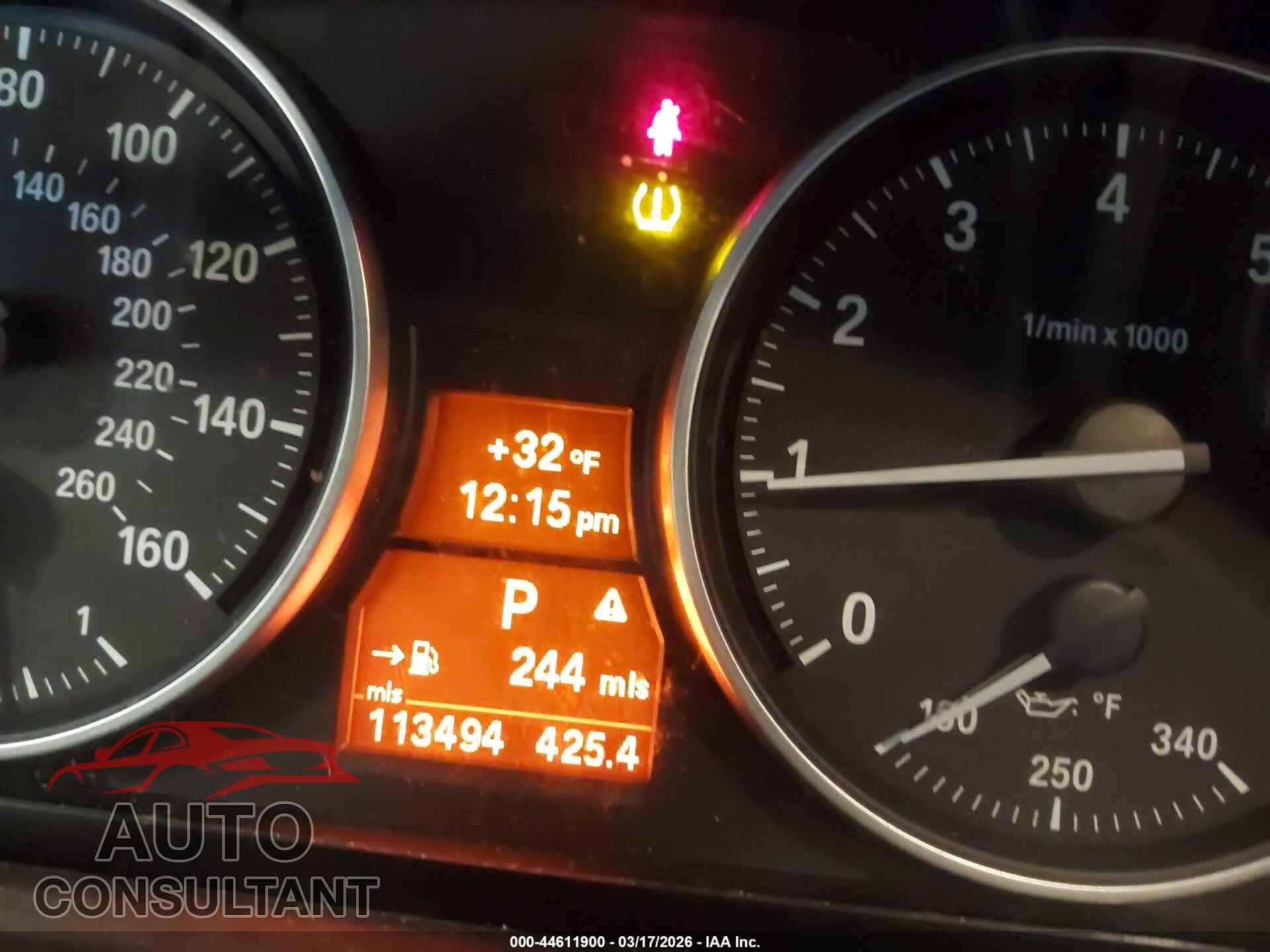 BMW 335I 2011 - WBAPL5C54BA918113