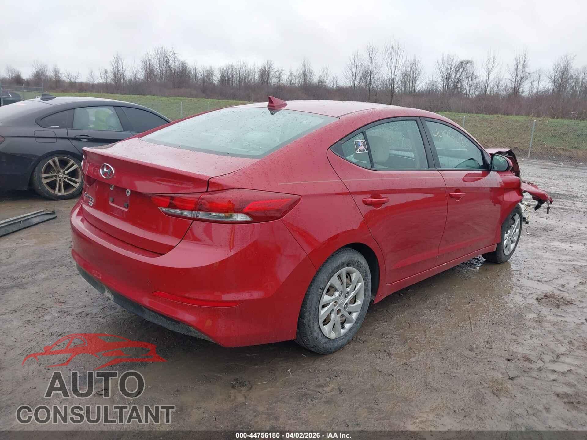 HYUNDAI ELANTRA 2017 - KMHD74LF9HU123770