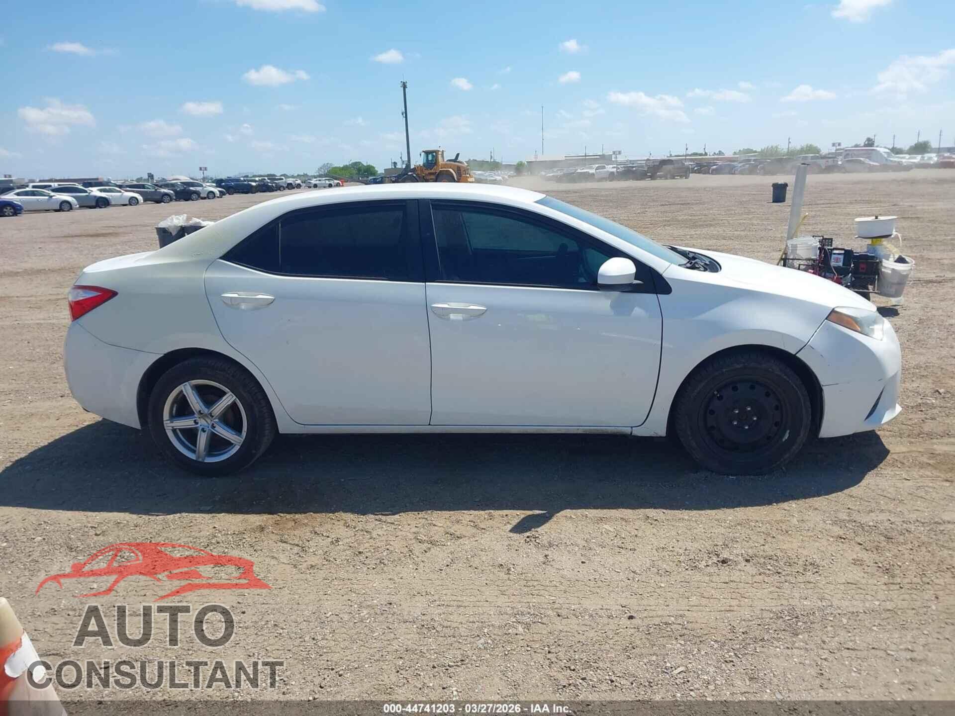 TOYOTA COROLLA 2014 - 5YFBURHE2EP080982