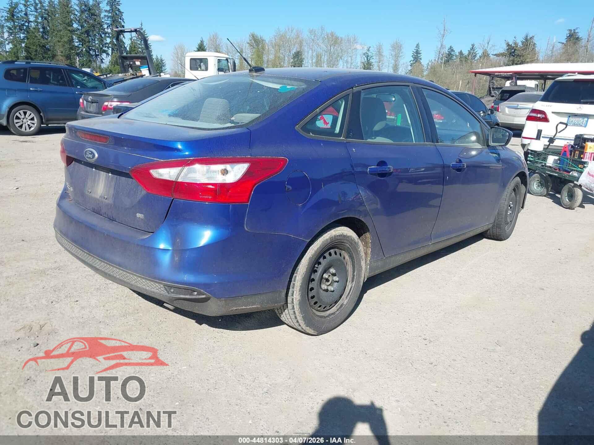 FORD FOCUS 2012 - 1FAHP3F2XCL470134