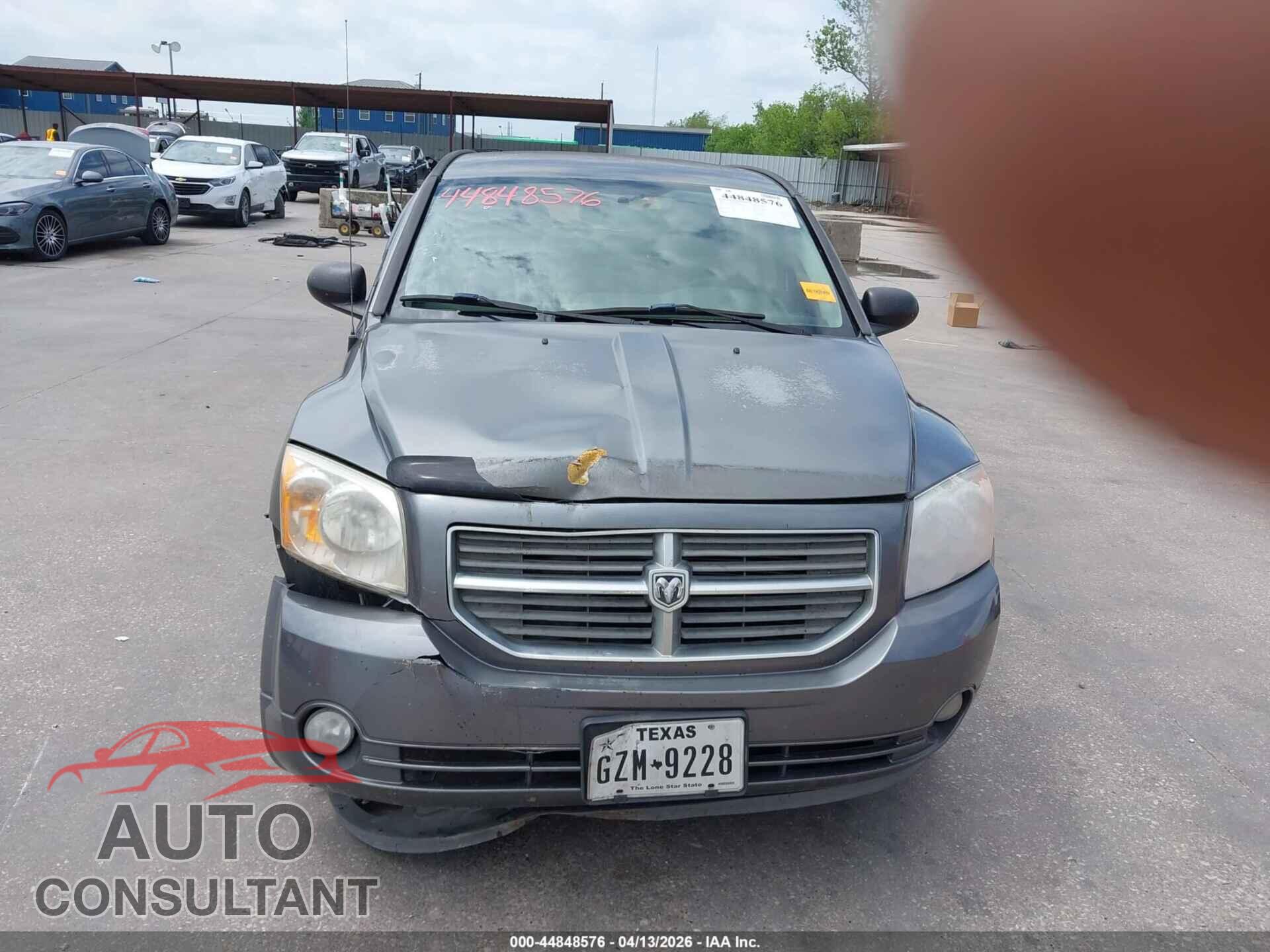 DODGE CALIBER 2012 - 1C3CDWDA0CD536892