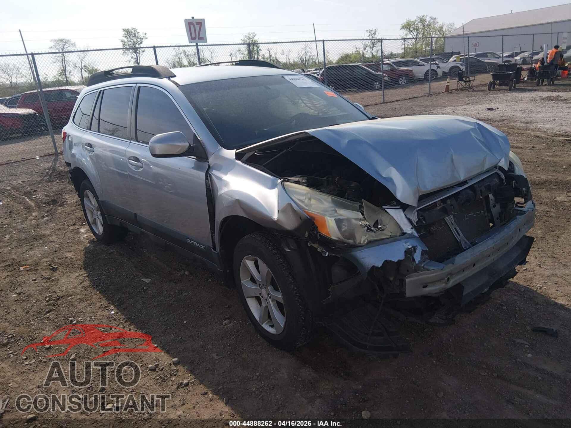 SUBARU OUTBACK 2013 - 4S4BRCCC1D3284423