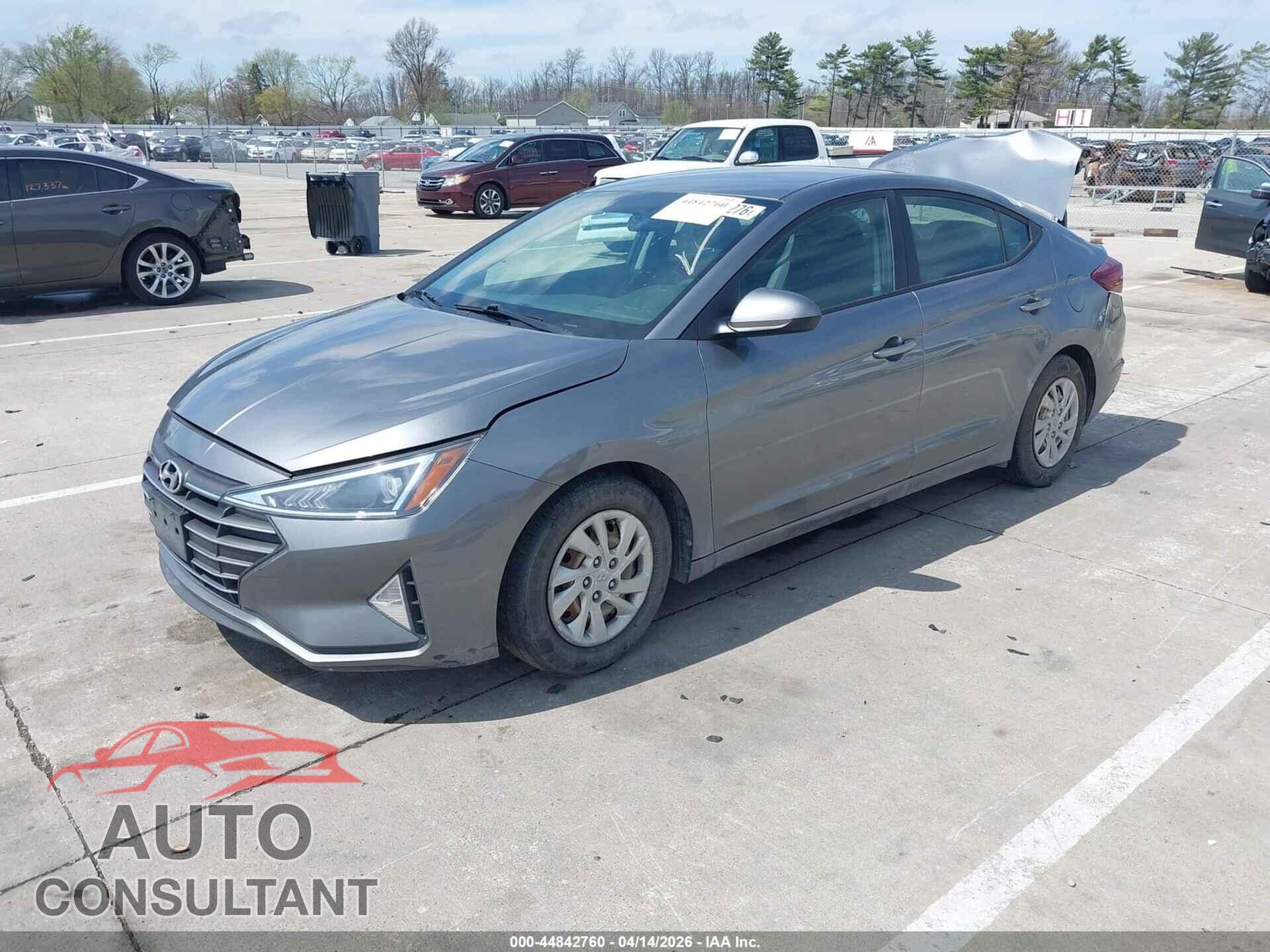 HYUNDAI ELANTRA 2019 - 5NPD74LF6KH452660