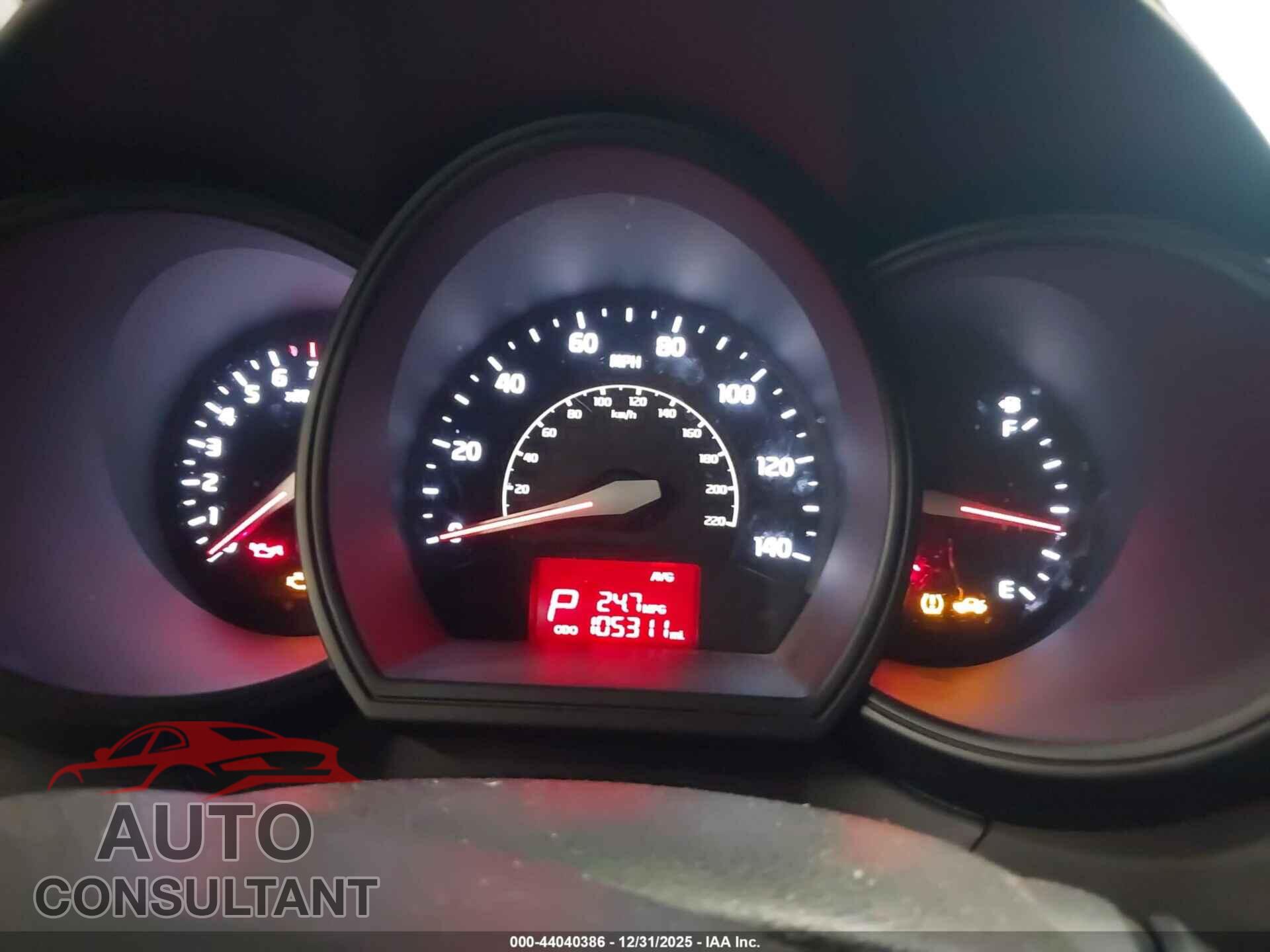 KIA RIO 2013 - KNADM5A38D6176757