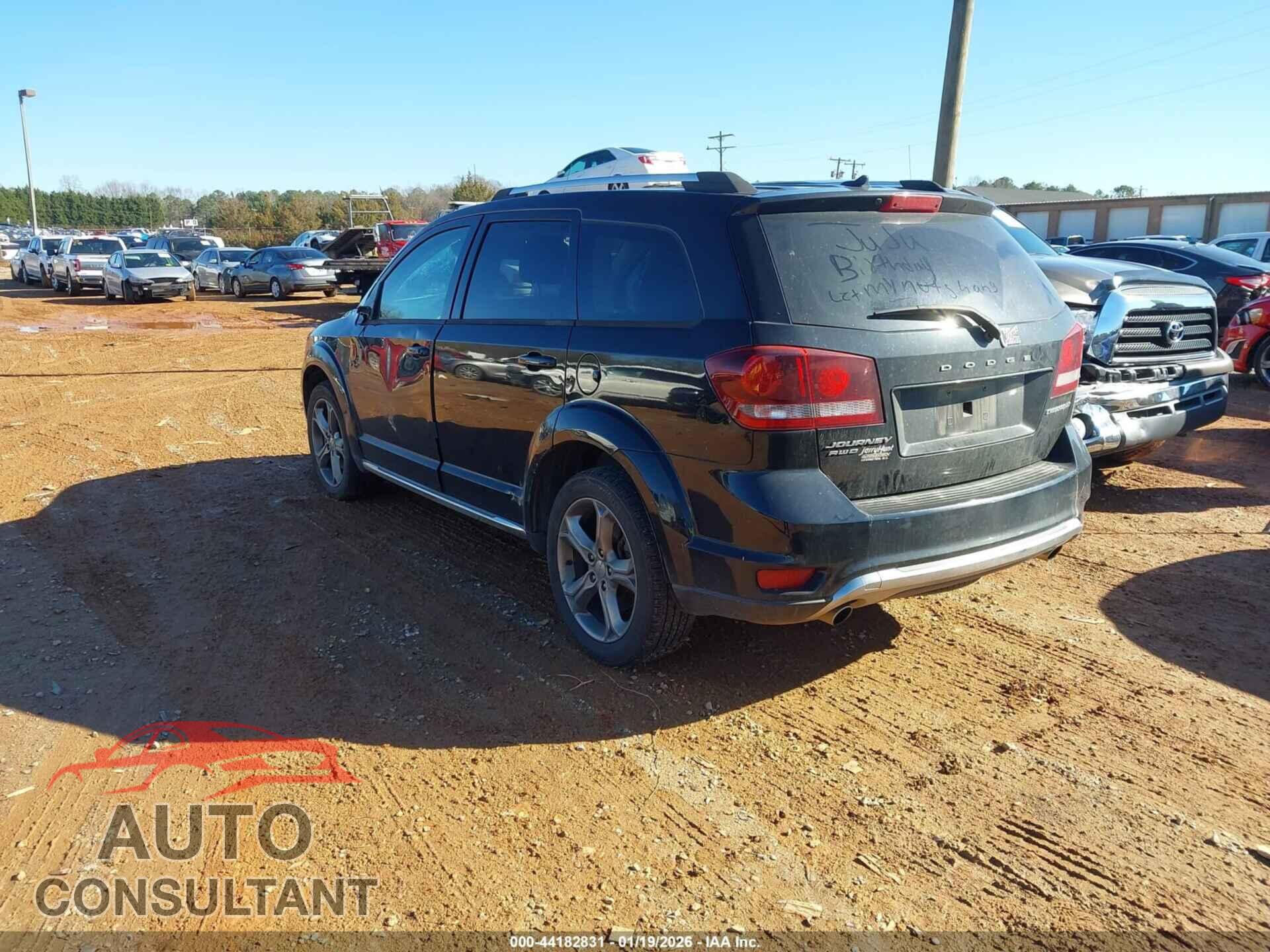 DODGE JOURNEY 2017 - 3C4PDDGG1HT554286