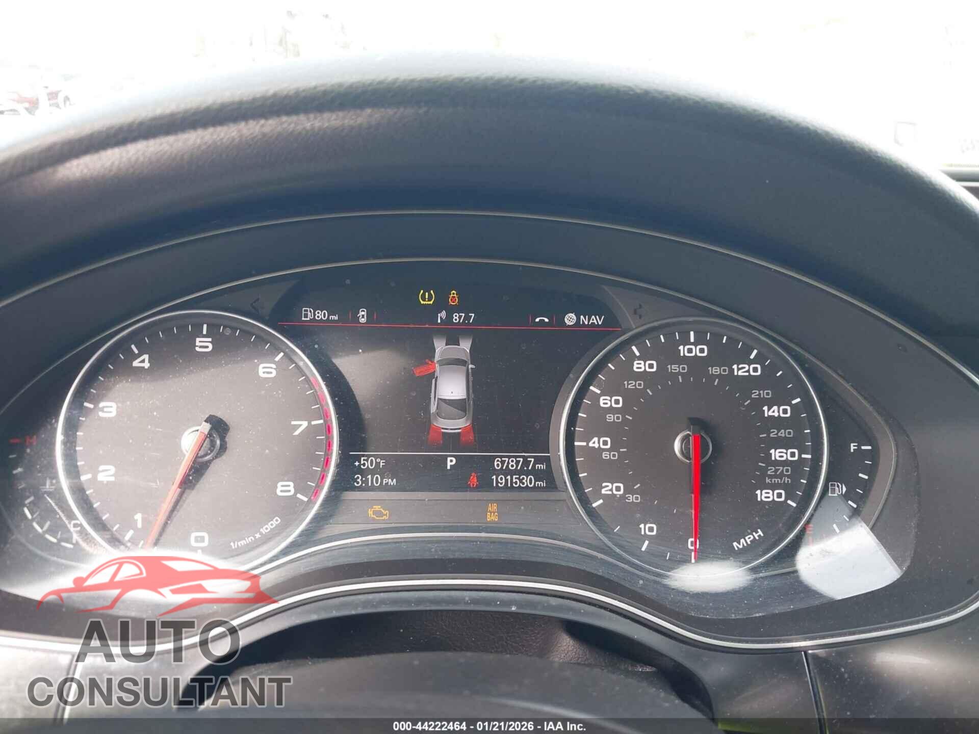 AUDI A7 2012 - WAUSGAFC3CN031811