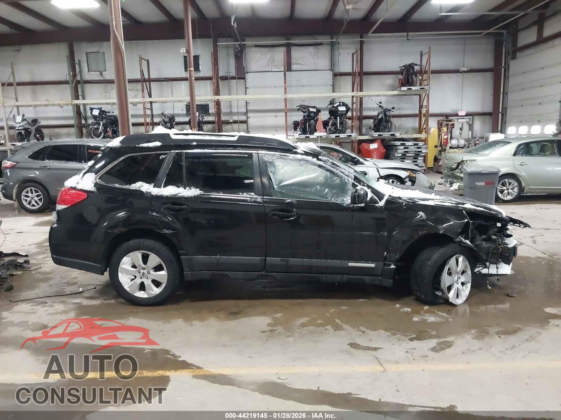 SUBARU OUTBACK 2012 - 4S4BRCLC0C3220677