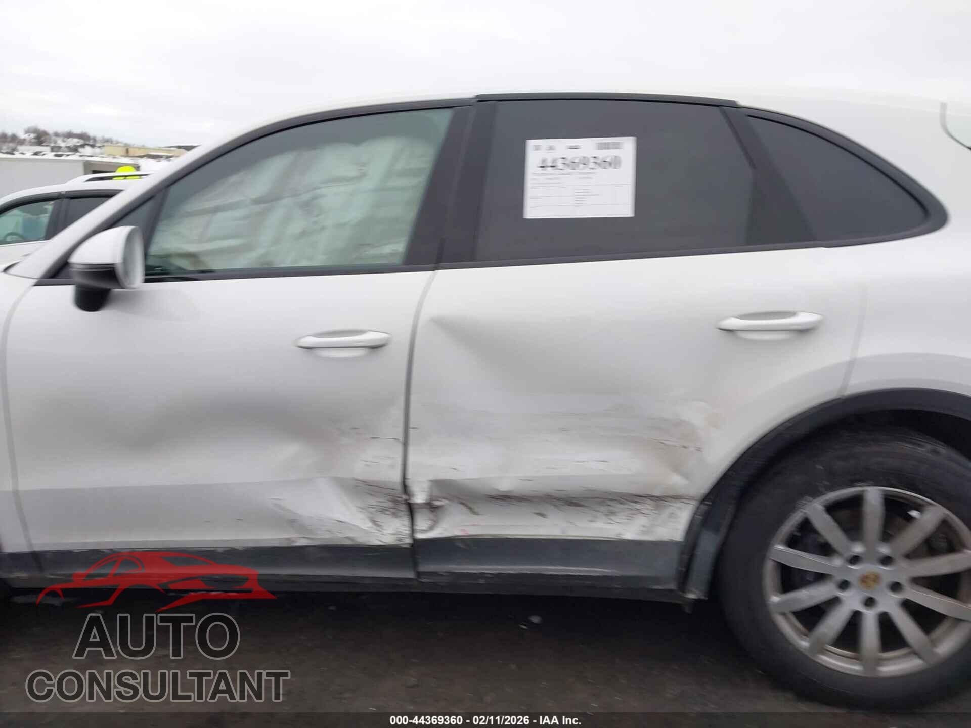 PORSCHE CAYENNE 2021 - WP1AA2AY1MDA07537