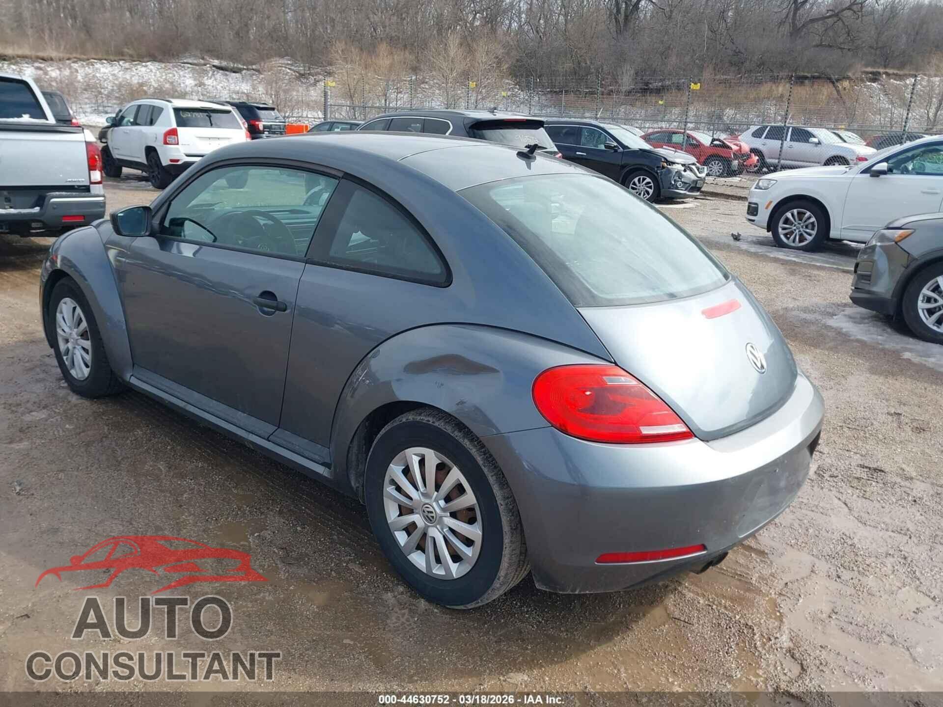 VOLKSWAGEN BEETLE 2012 - 3VWFP7AT4CM644705