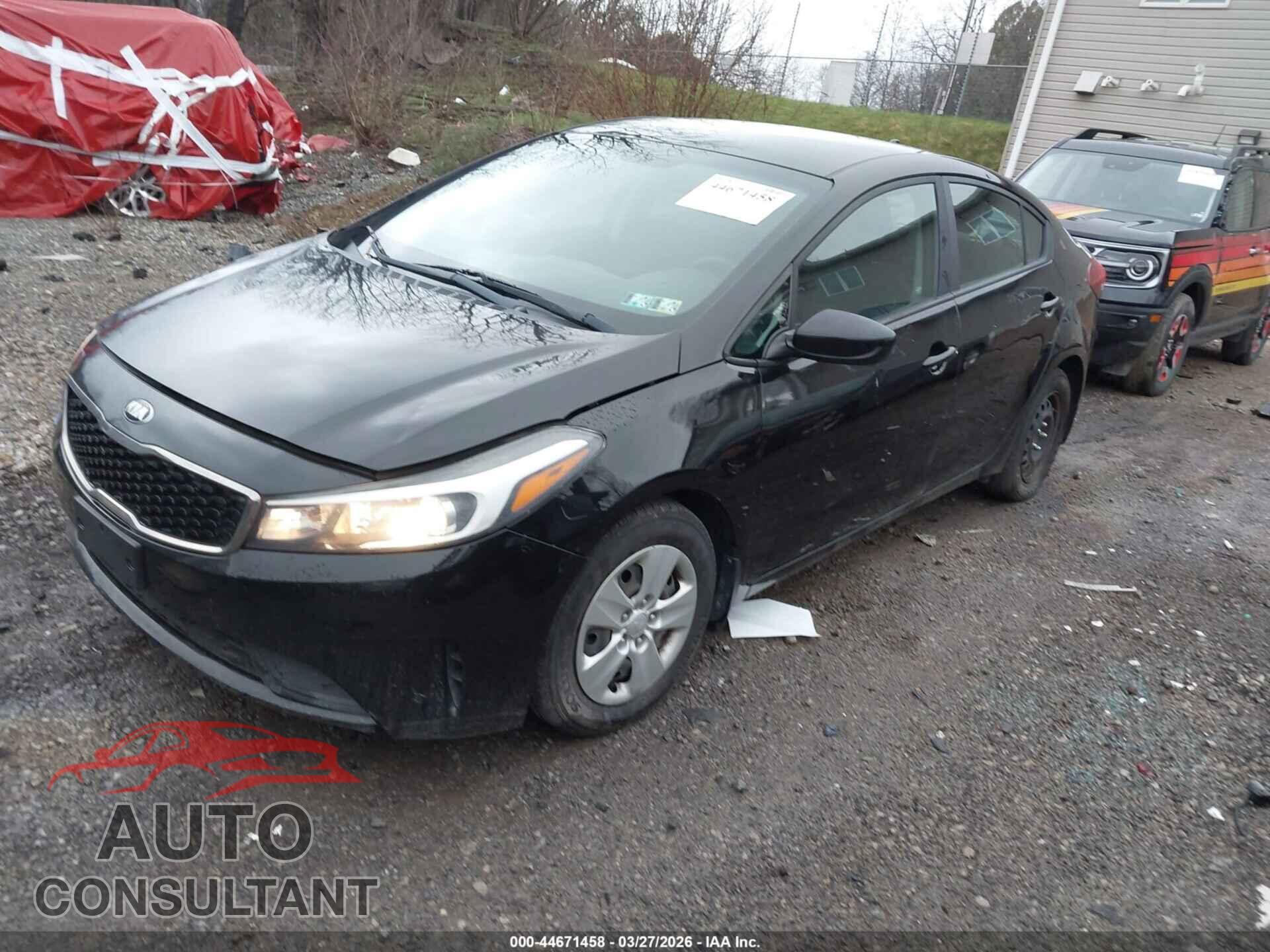 KIA FORTE 2017 - 3KPFK4A74HE131037