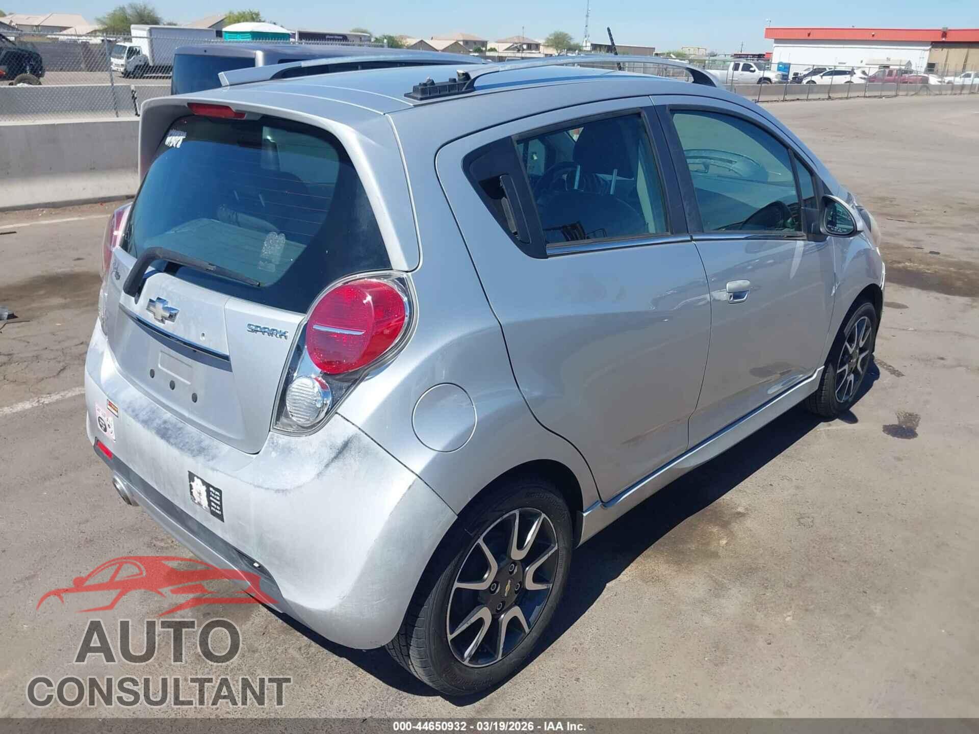 CHEVROLET SPARK 2013 - KL8CF6S93DC507529