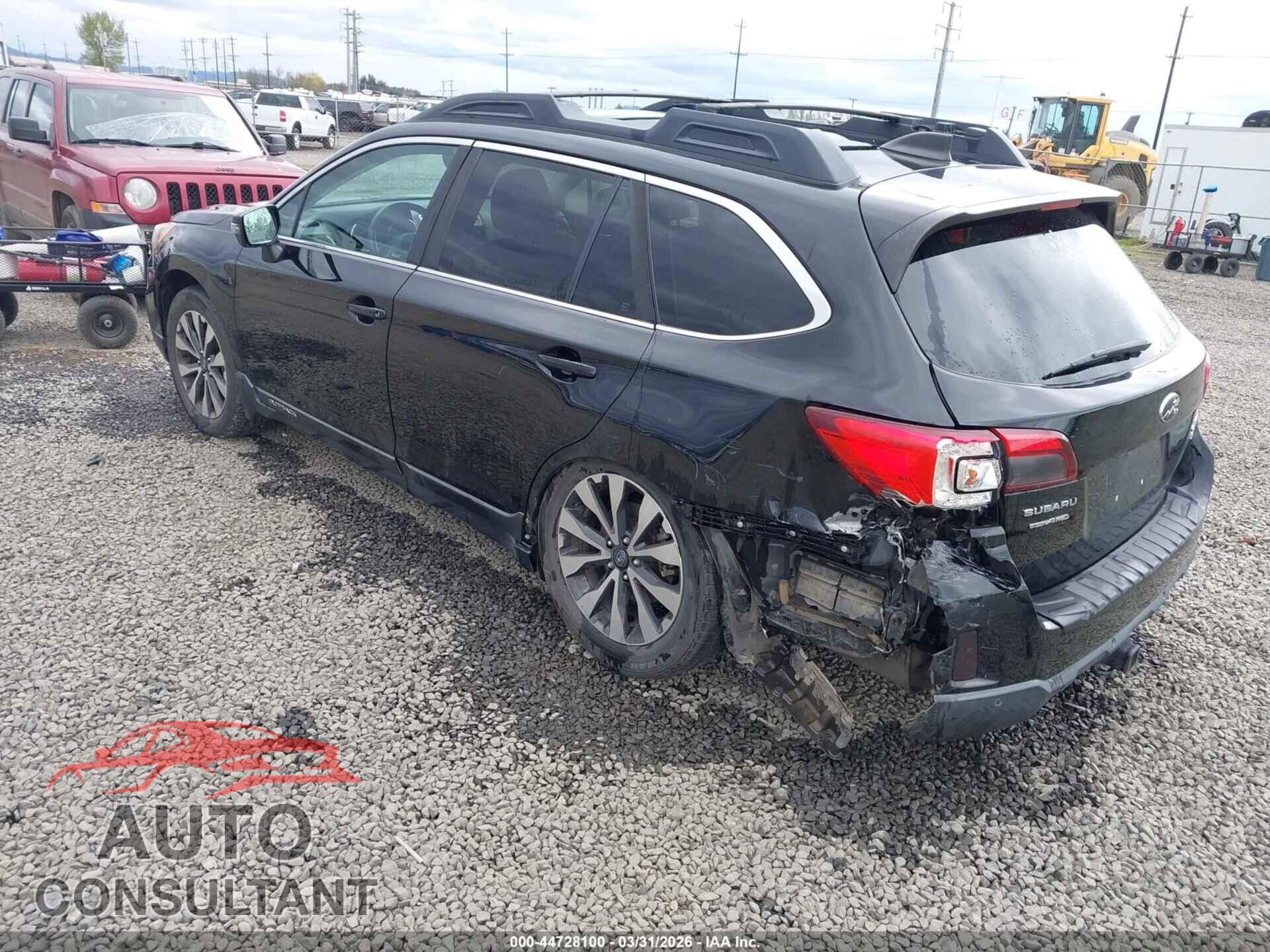SUBARU OUTBACK 2017 - 4S4BSENC9H3327344