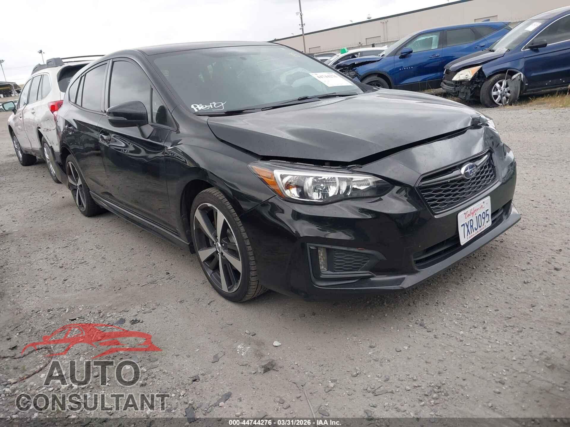 SUBARU IMPREZA 2017 - 4S3GTAK62H3720018