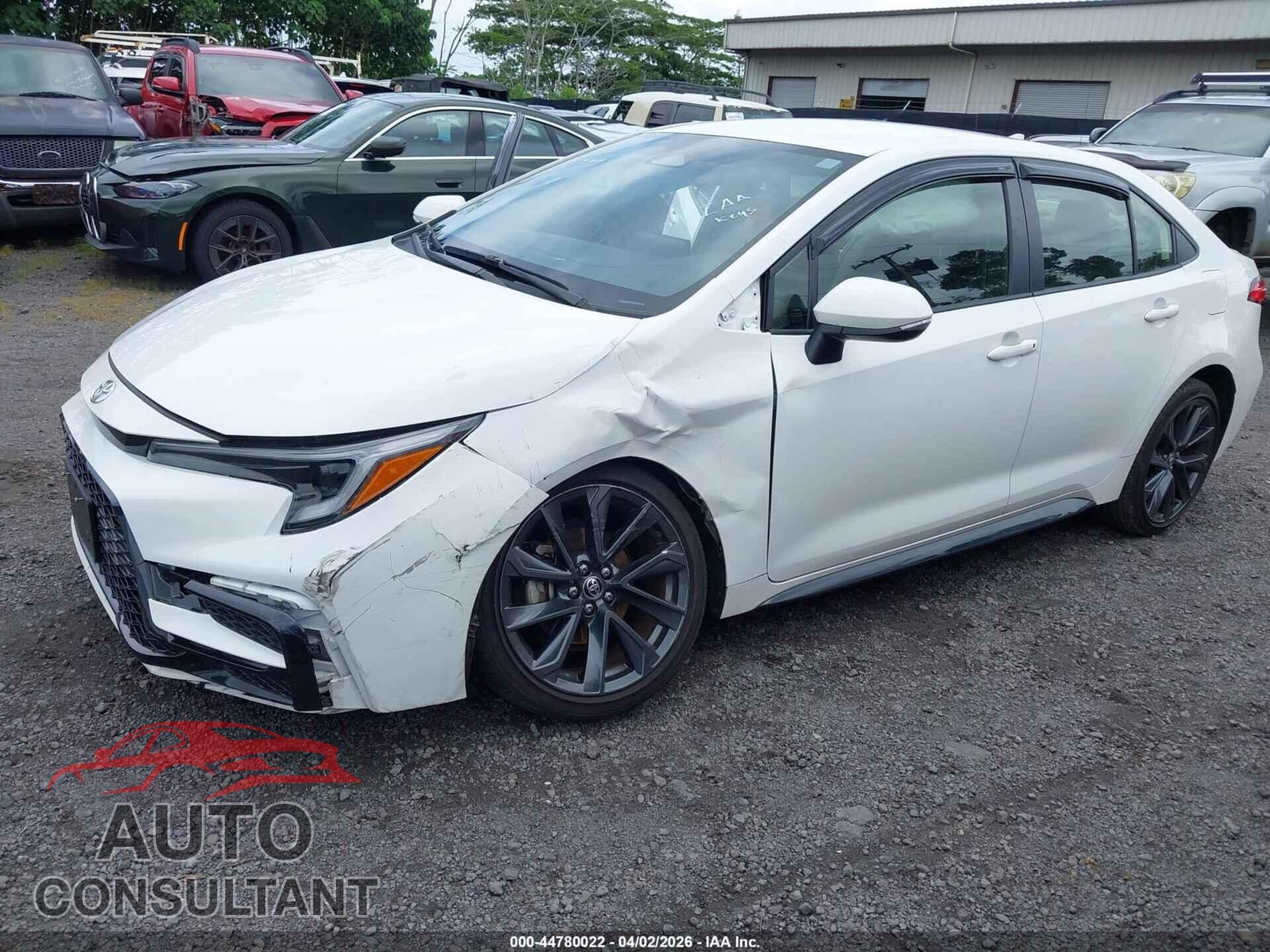 TOYOTA COROLLA 2023 - JTDS4MCE6PJ101155