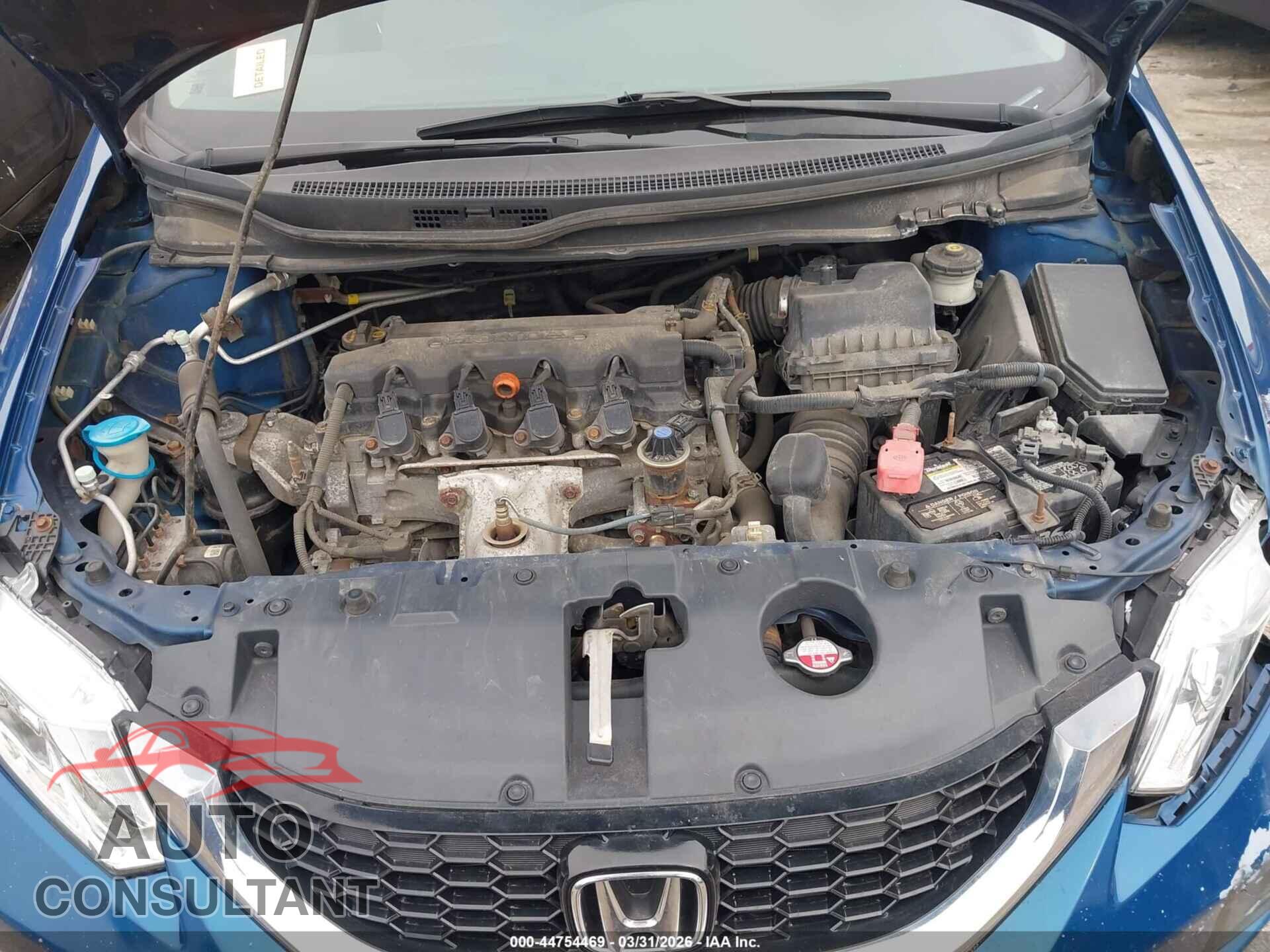 HONDA CIVIC 2014 - 19XFB2F84EE244472