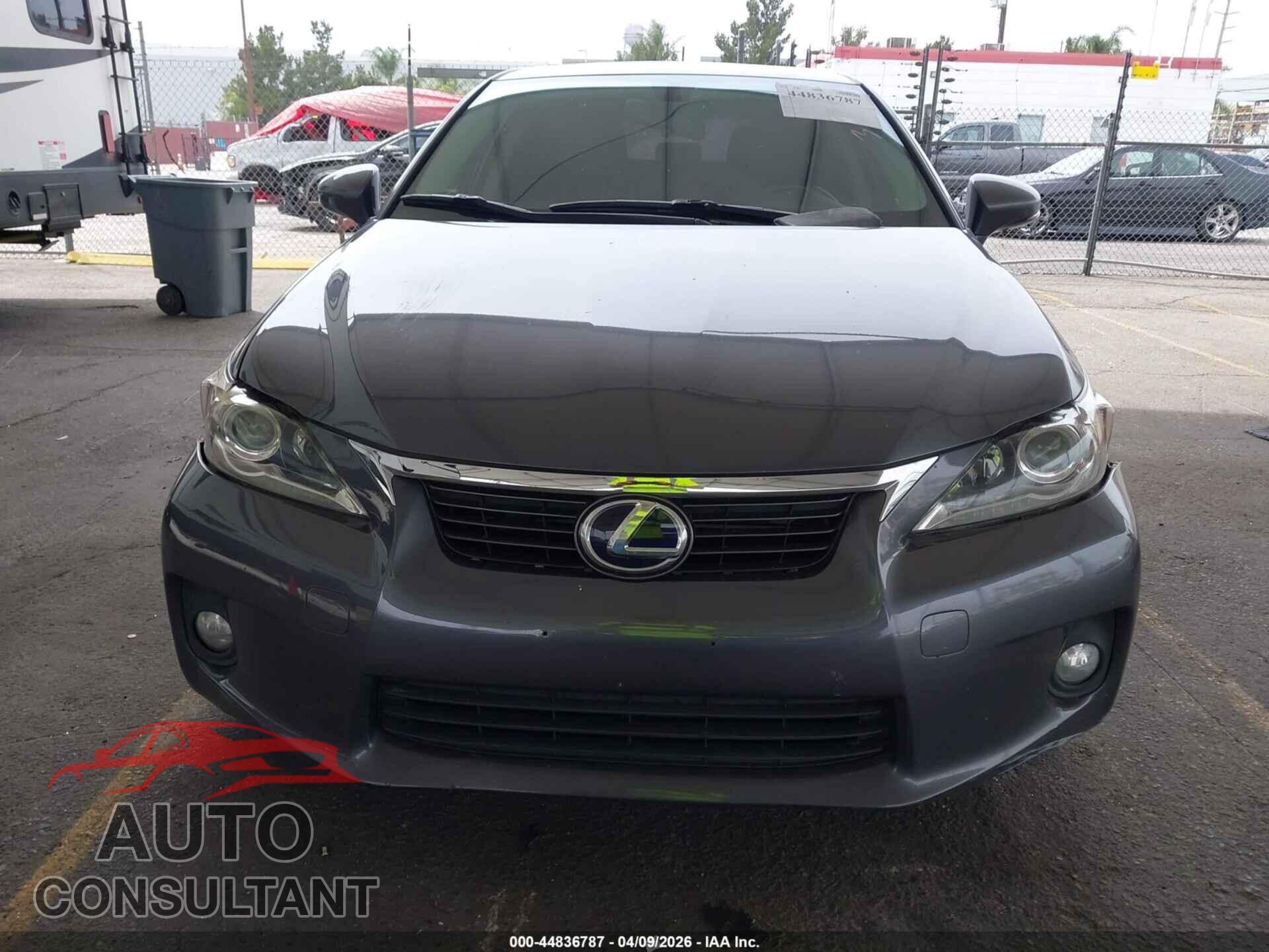 LEXUS CT 200H 2013 - JTHKD5BH8D2171732