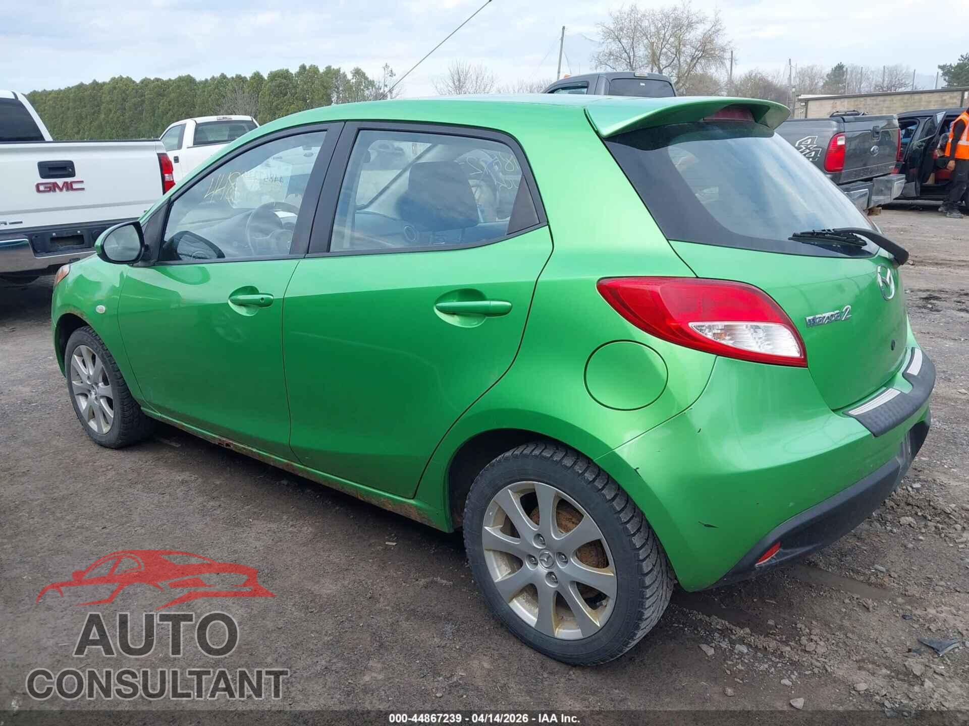 MAZDA MAZDA2 2012 - JM1DE1LZ8C0150249