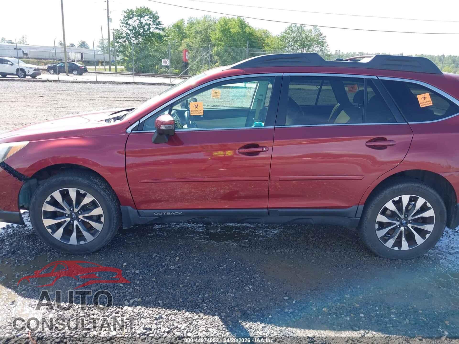 SUBARU OUTBACK 2015 - 4S4BSALC2F3200251