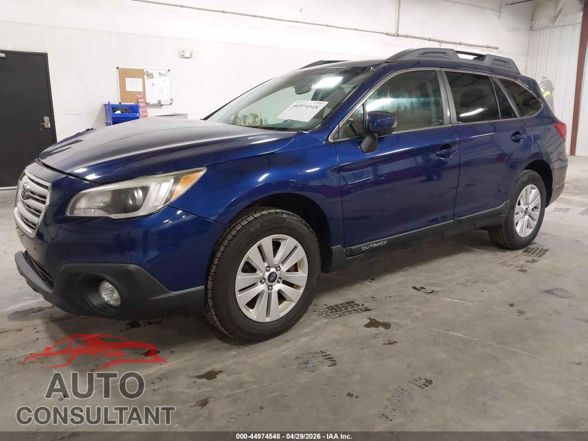 SUBARU OUTBACK 2015 - 4S4BSBHC4F3350246